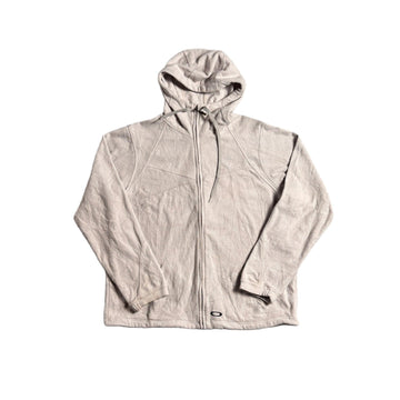 Vintage Grey Oakley Fleece Hoodie - L