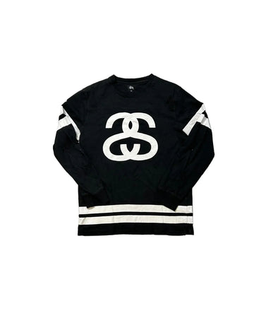 Black Stussy Long Sleeve Tee - S