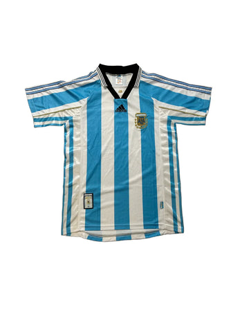 1998 - 99 Argentina Home Shirt - M