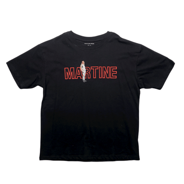Black Martine Rose Brittle Tee - Large - The Streetwear Studio