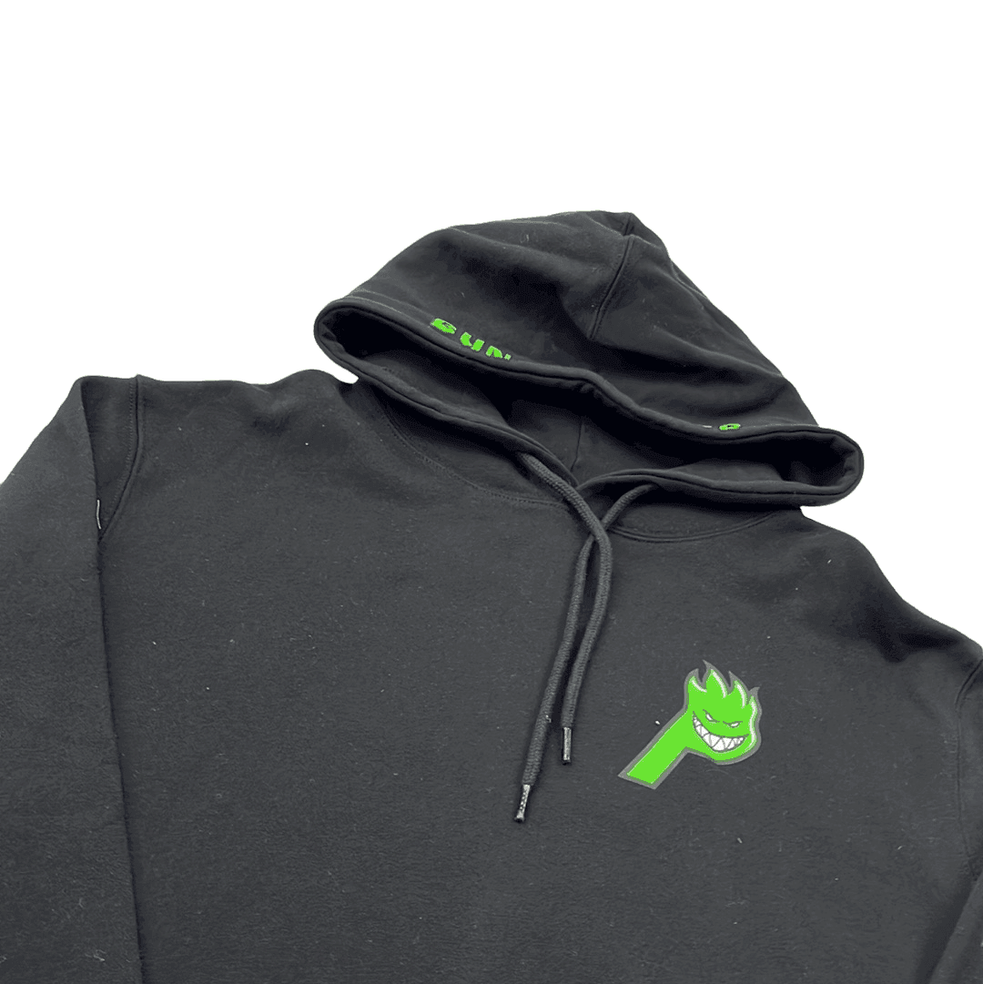 Black Palace Spitfire ‘Live to Bun’ Hoodie - Extra Large - The Streetwear Studio