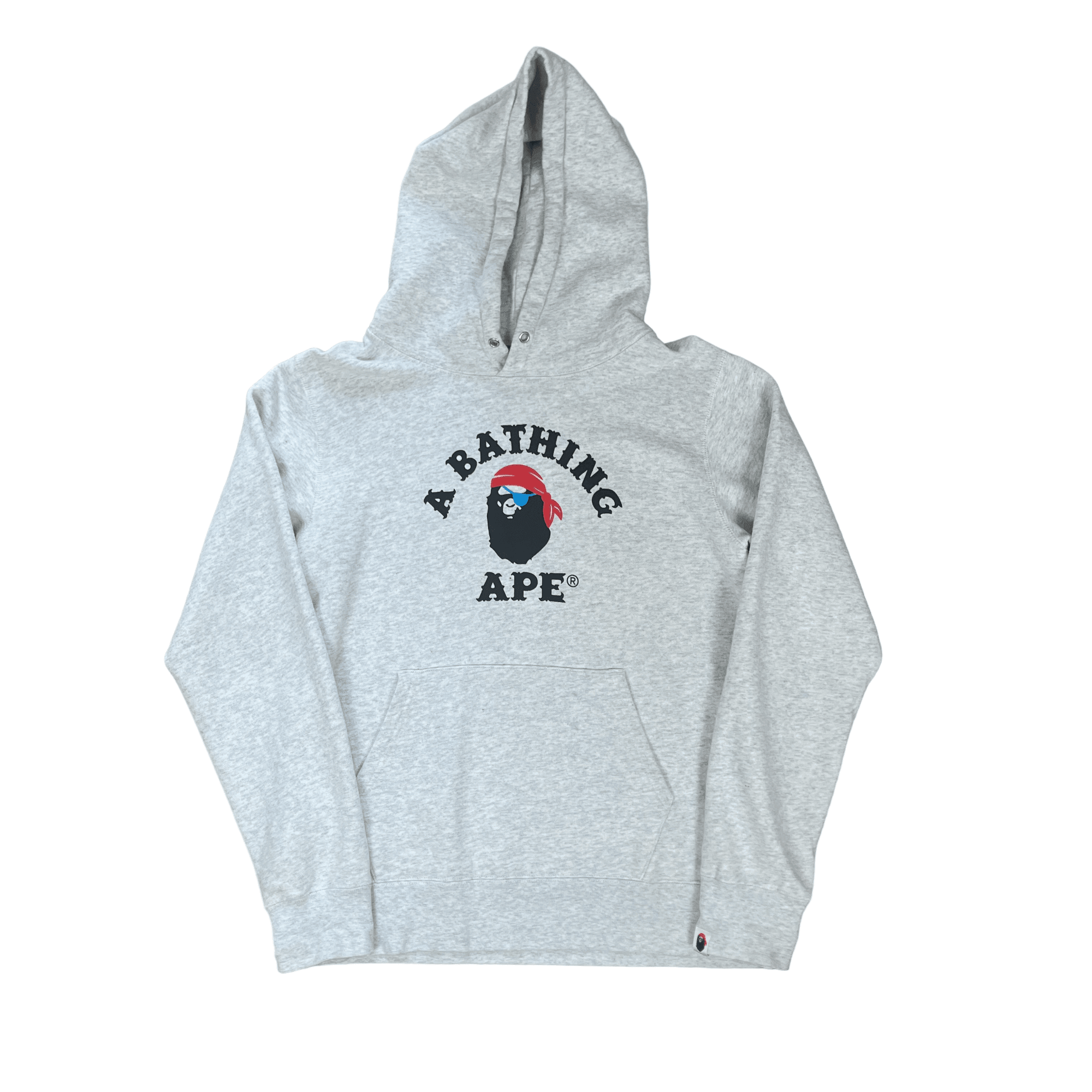 Grey A Bathing Ape (BAPE) Pirate Store Hoodie M – The Streetwear