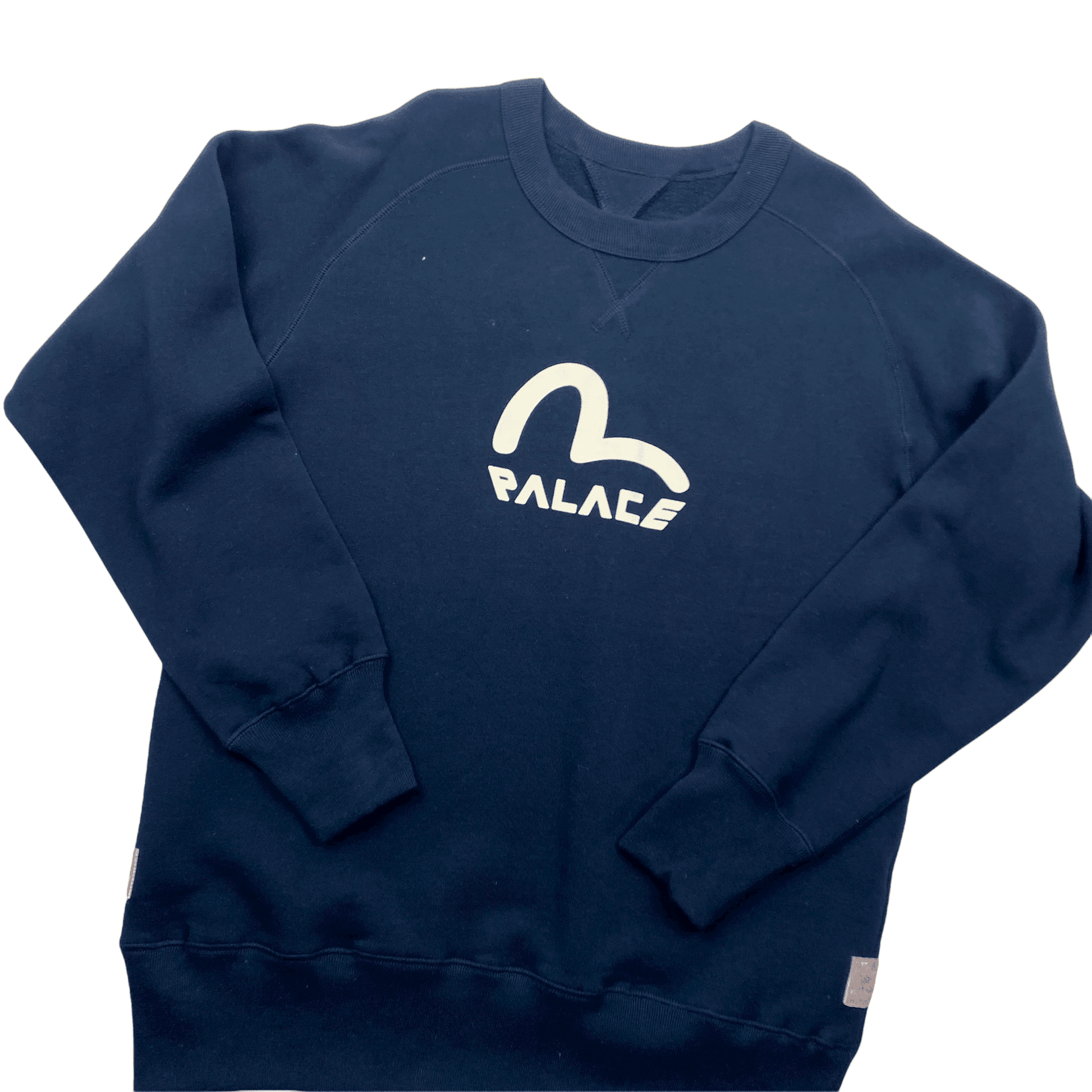 Navy Blue Palace x Evisu Reversible Sweatshirt - Small - The Streetwear Studio