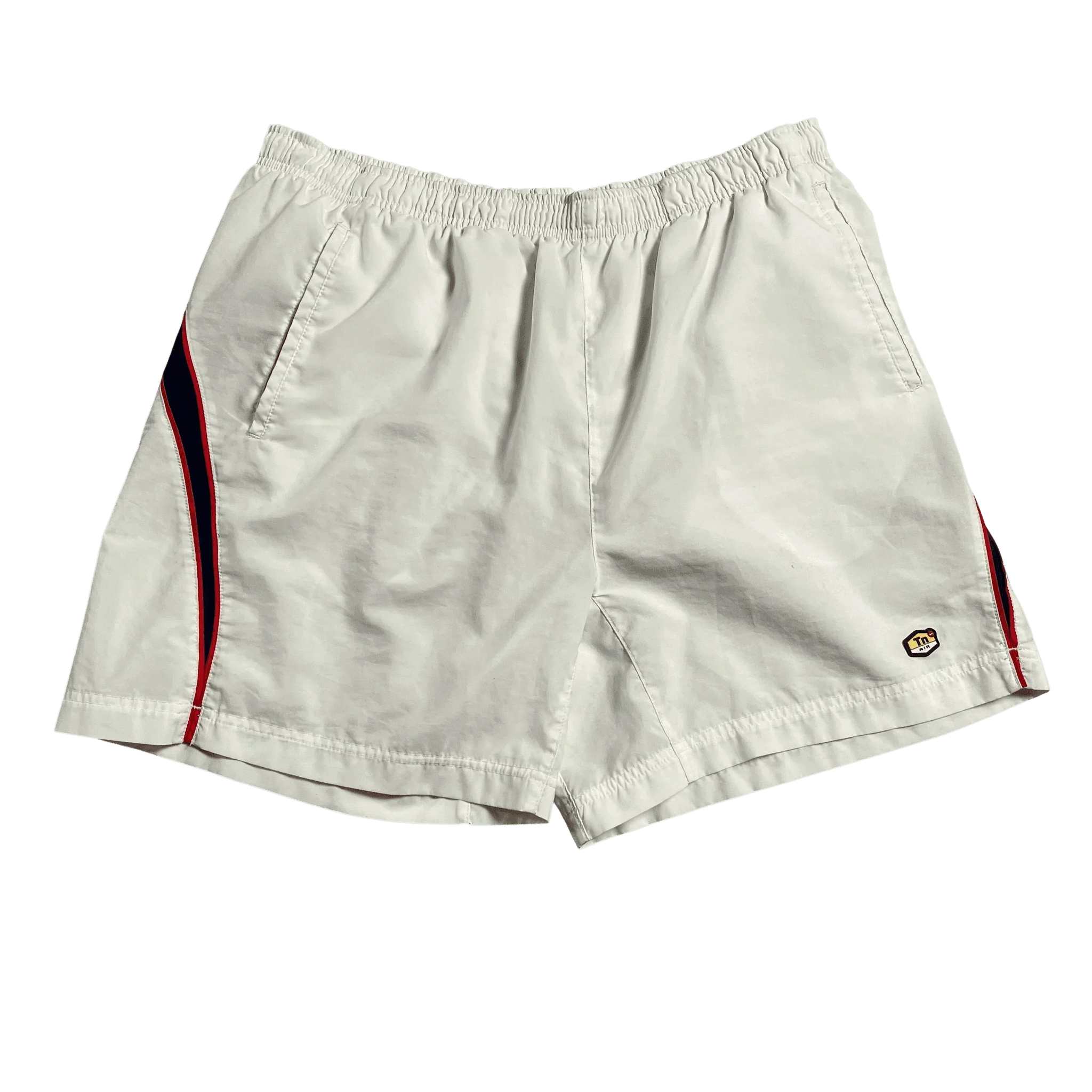 White Nike TN Shorts - XL