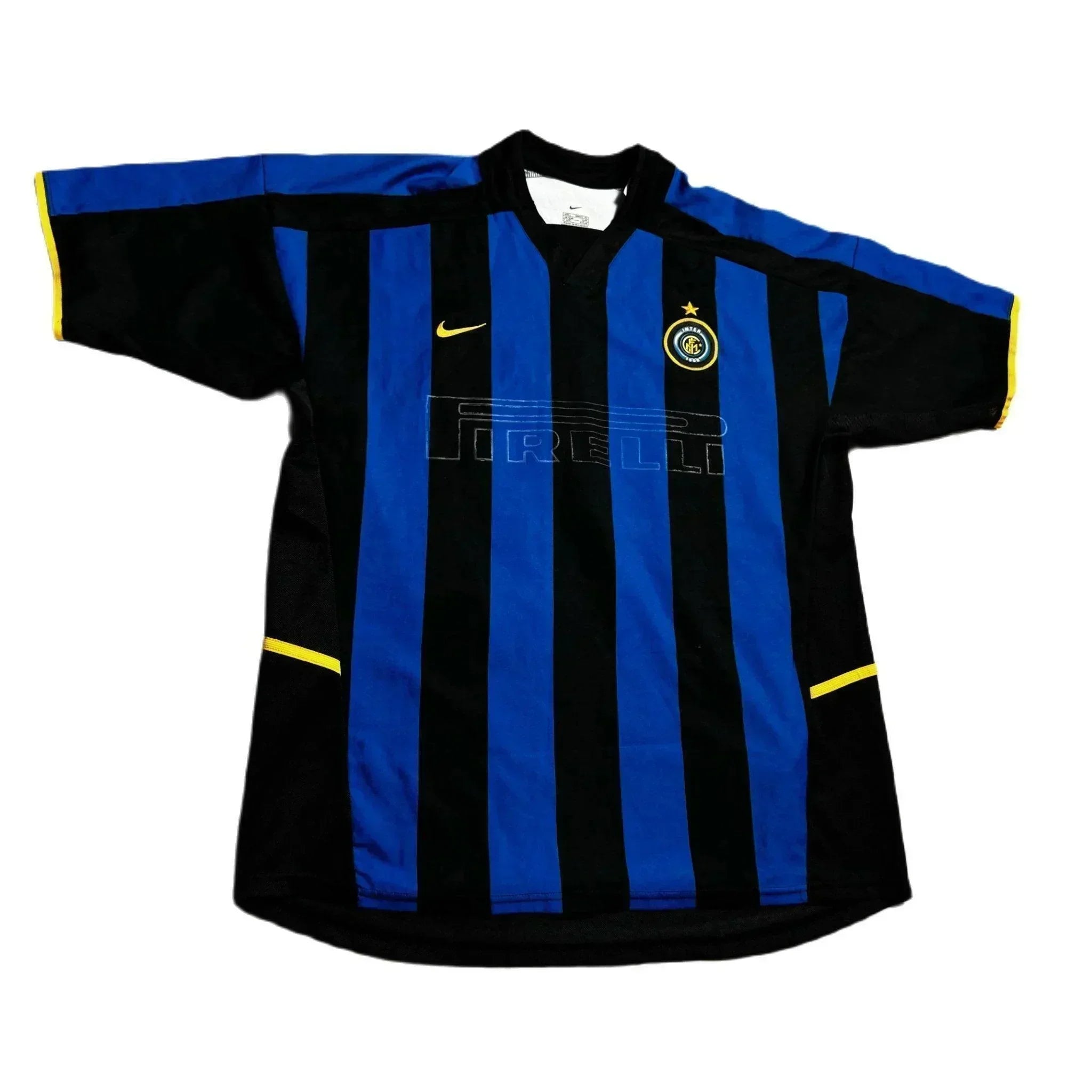 2002 - 03 Inter Milan Home 'Cannavaro' Shirt - L