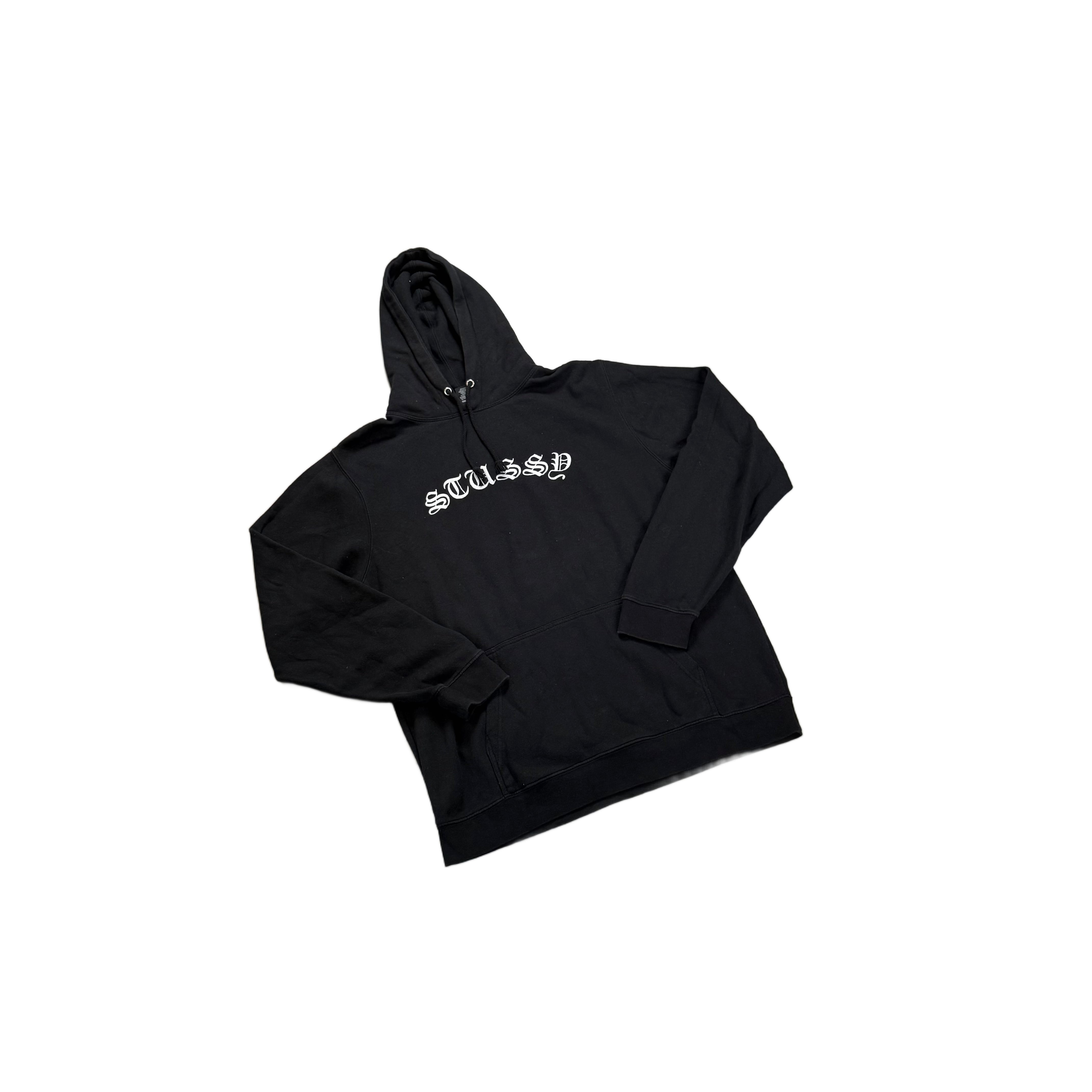 Black Stussy Hoodie - XL