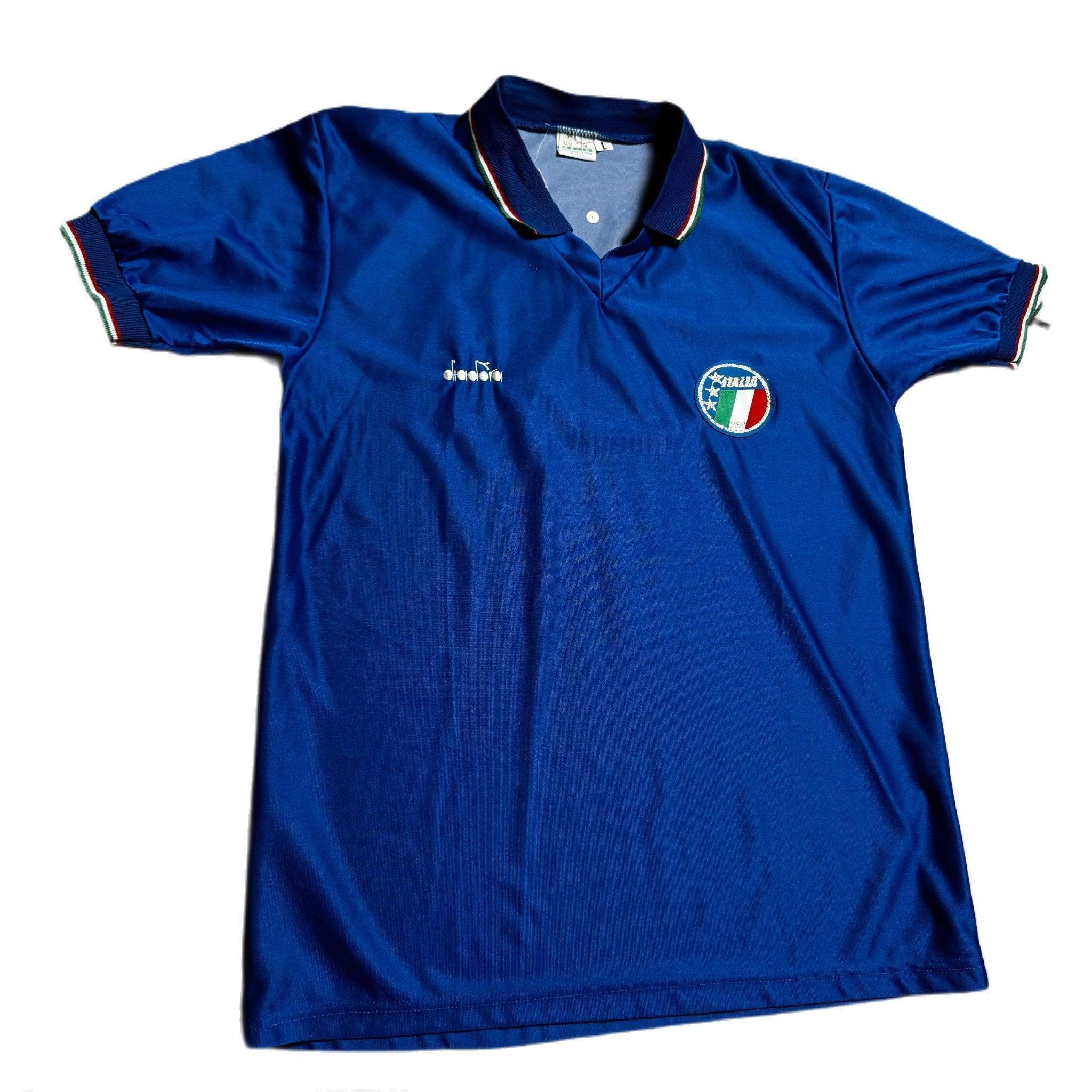 1986 - 87 Italy Home Shirt - L