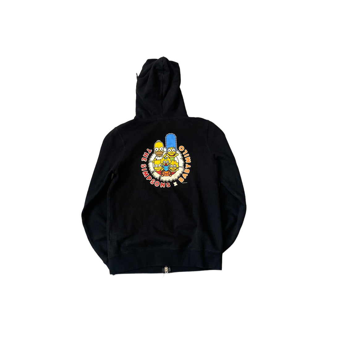 Black A Bathing Ape (BAPE) x The Simpsons Hoodie - S