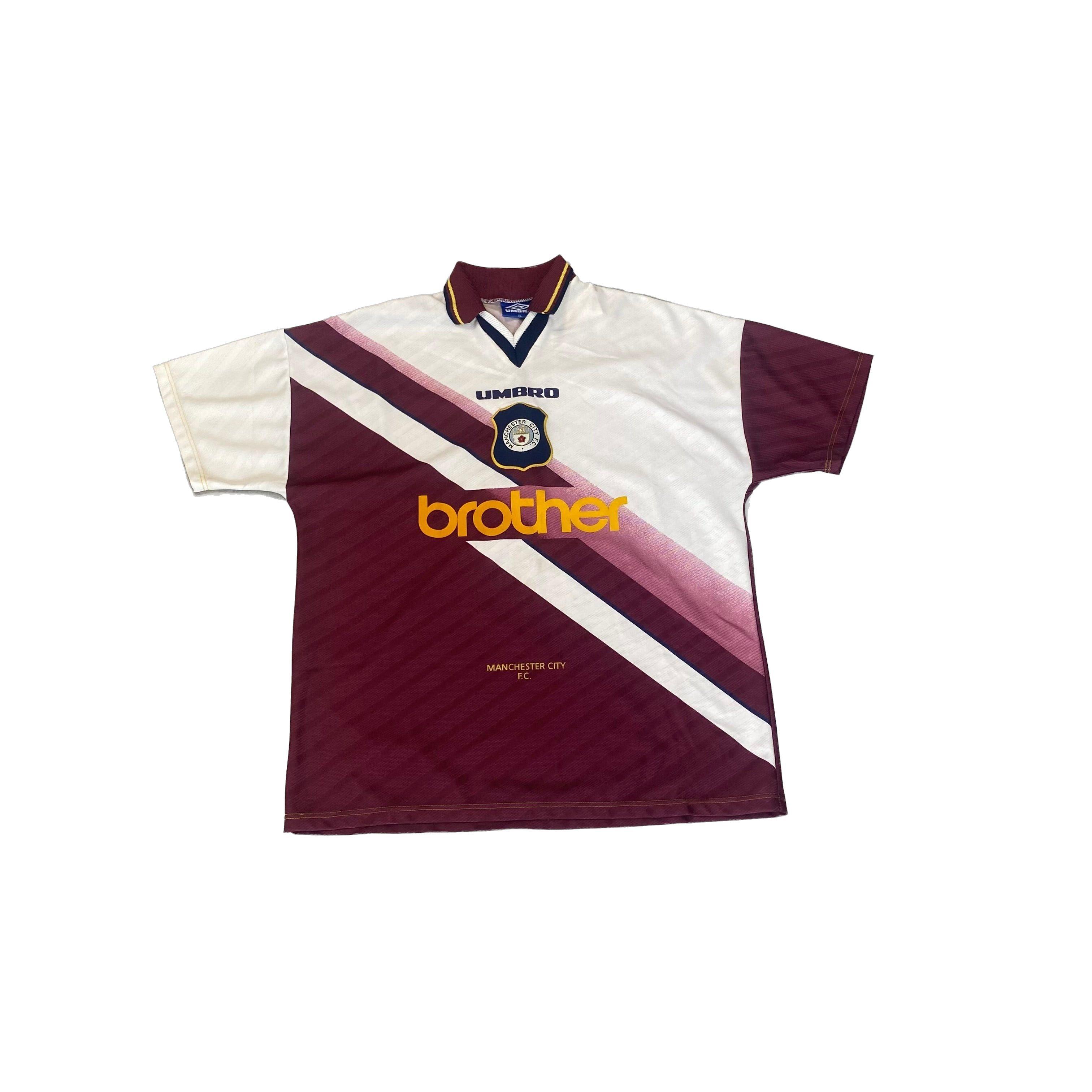 1997 - 98 Manchester City Away Shirt - XL