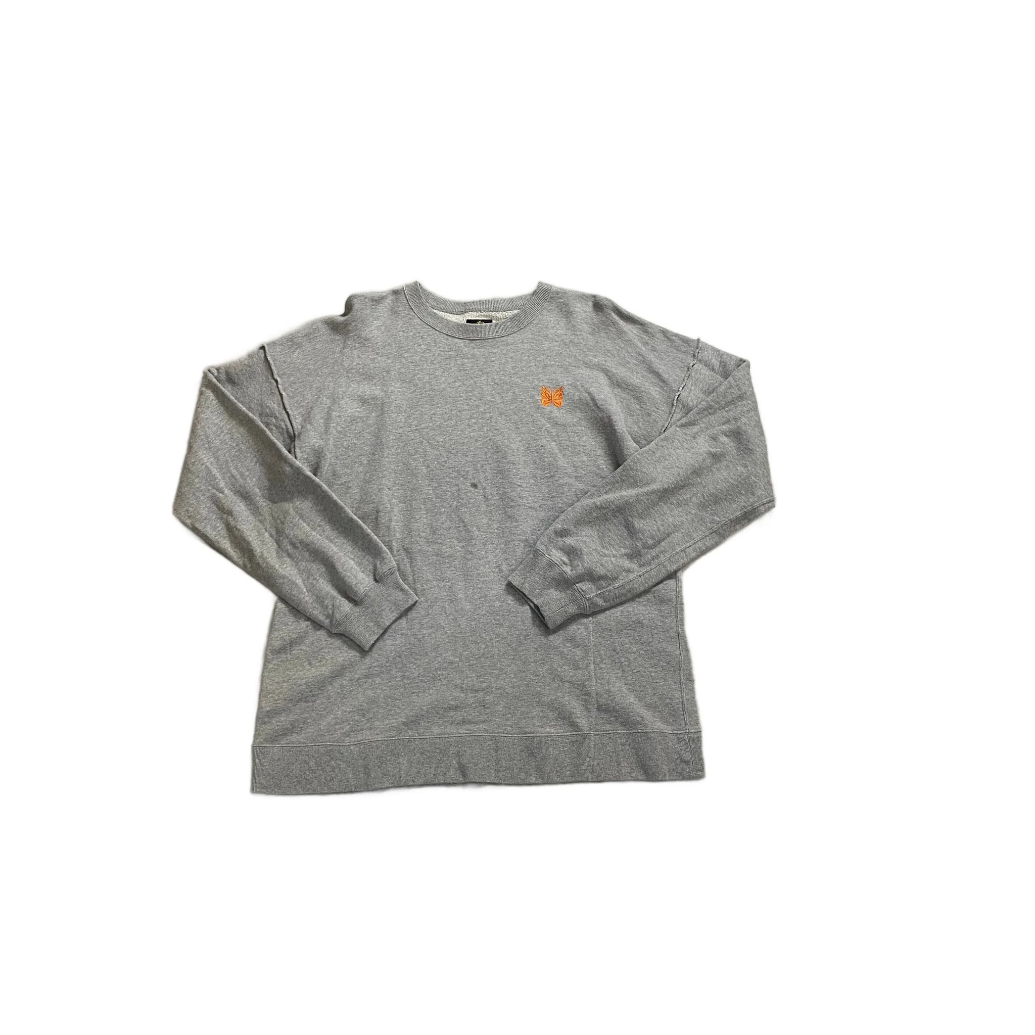 Grey Needles Sweatshirt - M