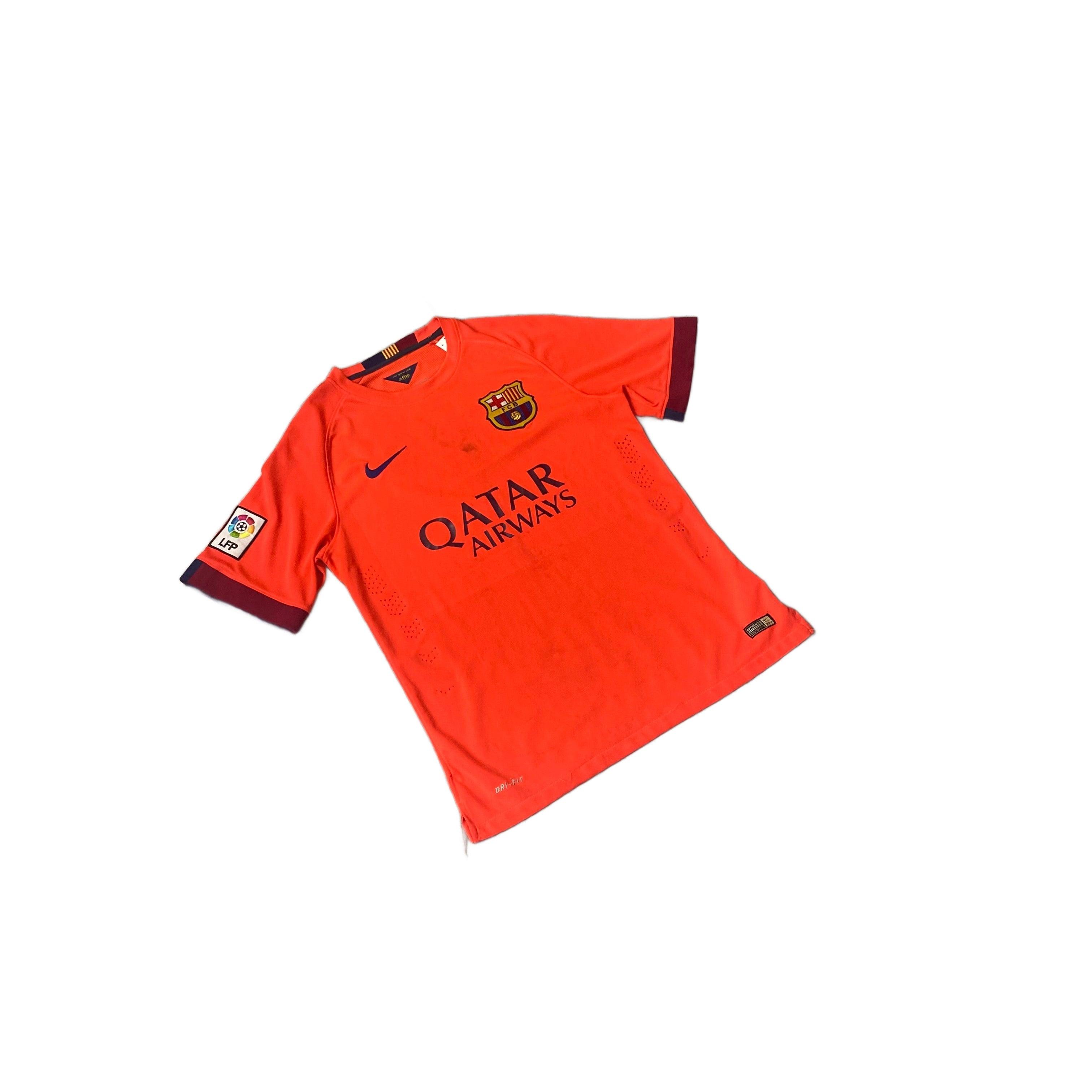 2014 -15 Barcelona Away Shirt - L