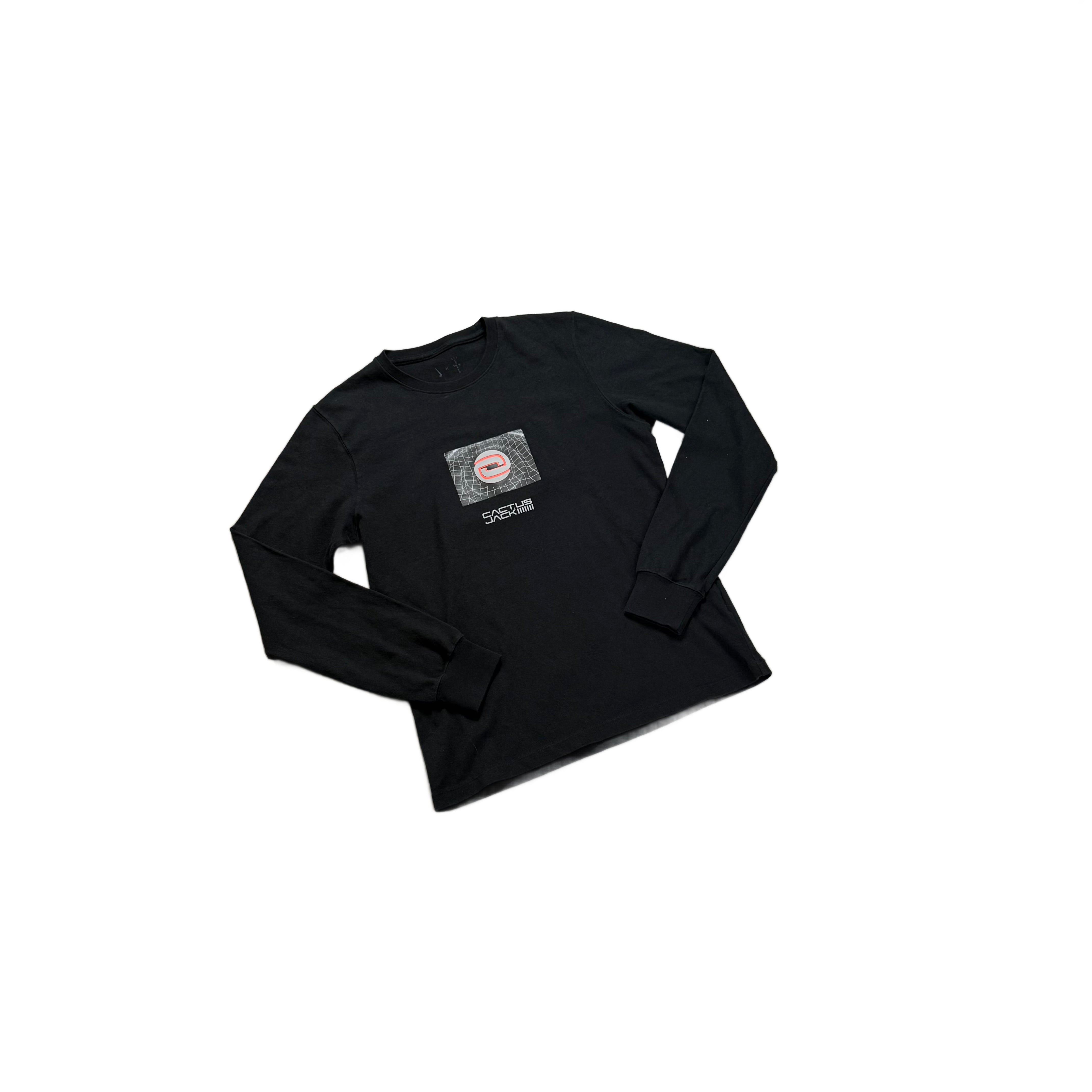 Black Nike x Travis Scott Long Sleeve Tee - S