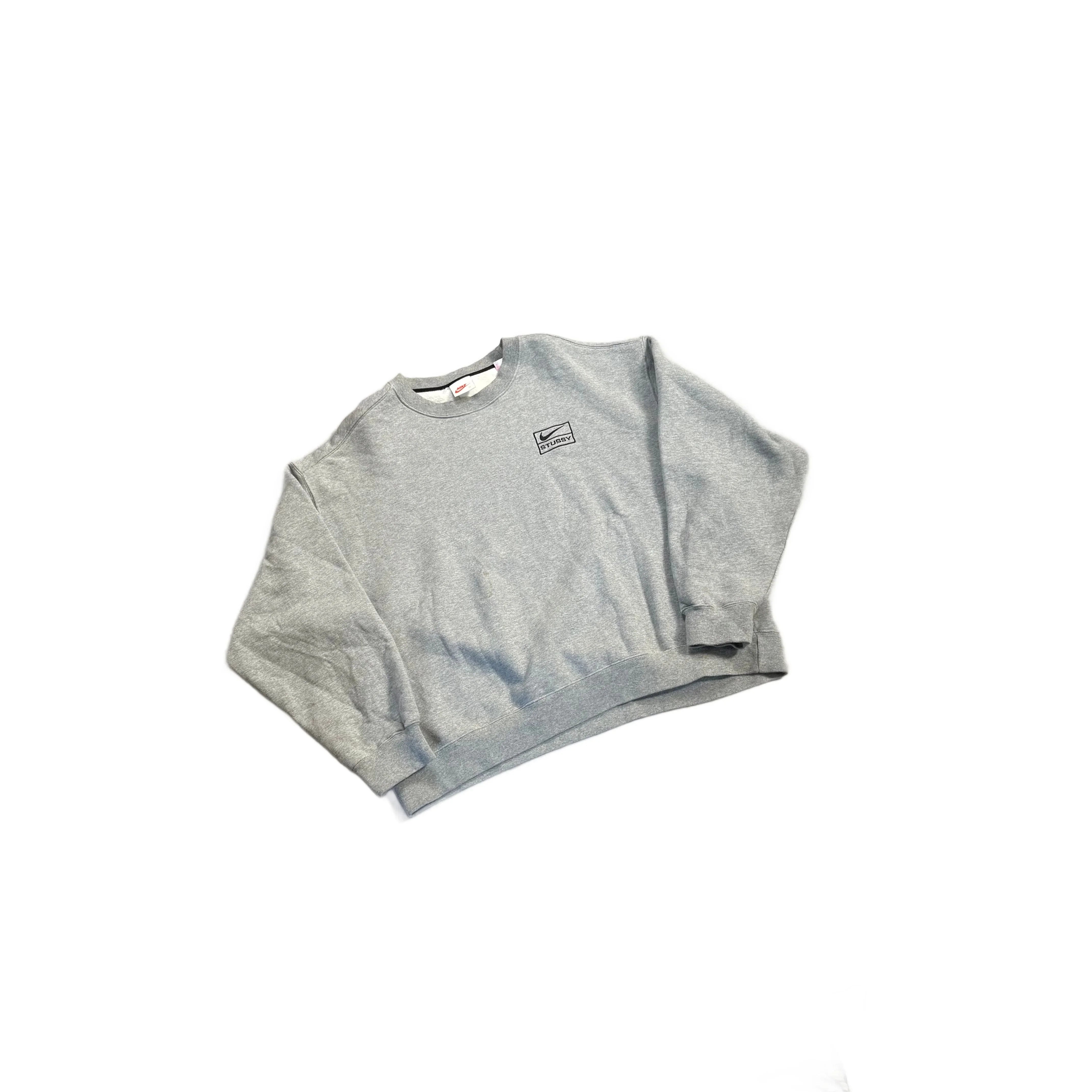 Grey Nike x Stussy Sweatshirt - XL