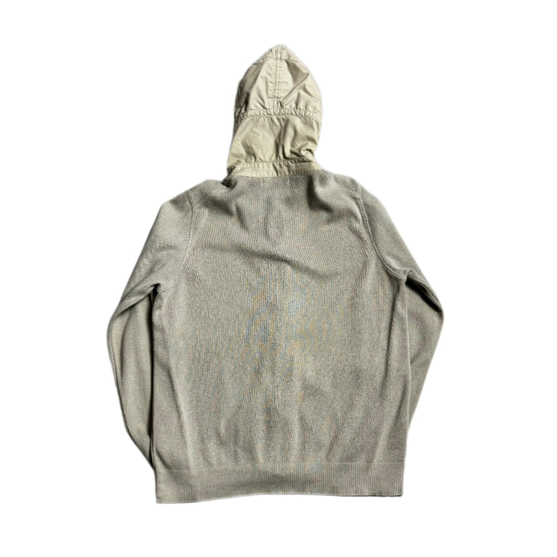 Grey Stone Island Knitted Jacket - L