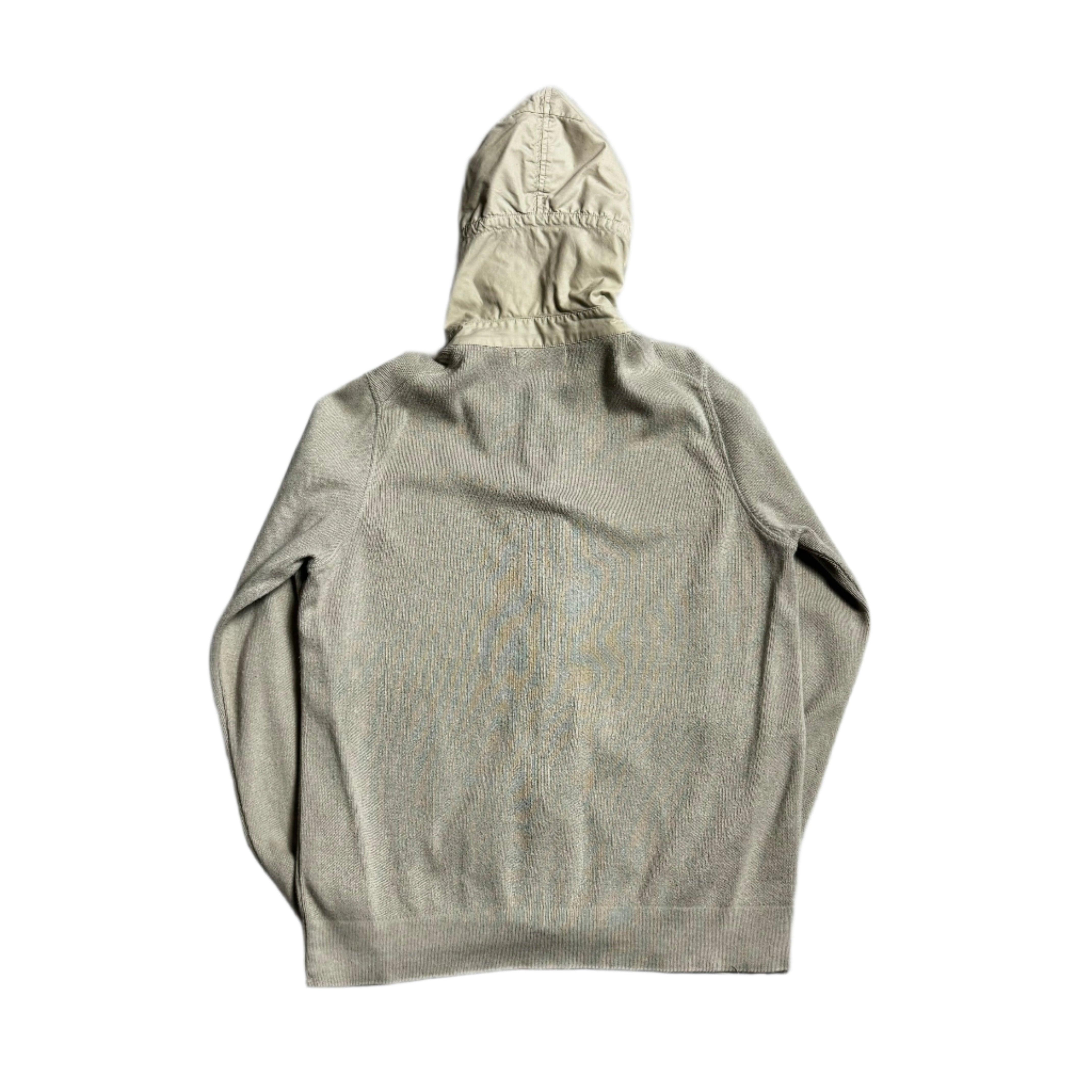 Grey Stone Island Knitted Jacket - L