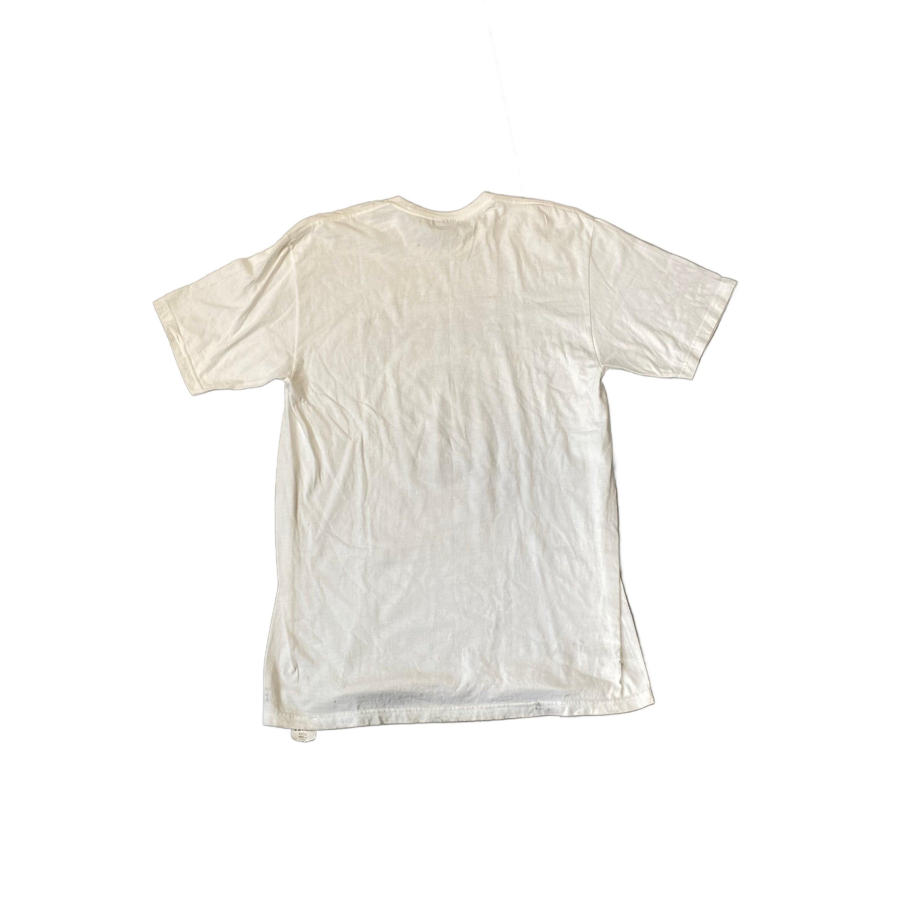 White Stussy Tee - L