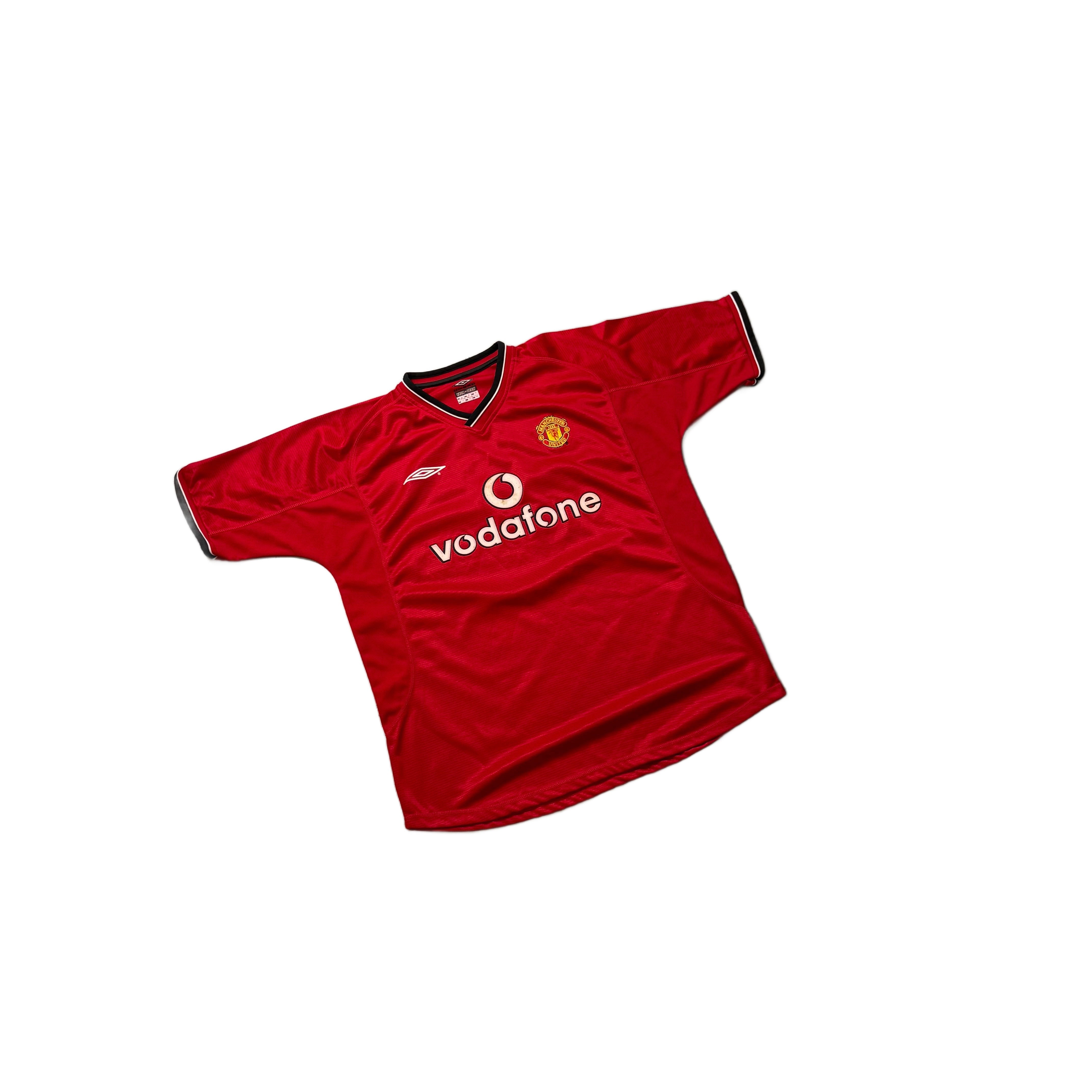 2000 - 01 Manchester United Home Shirt - XL