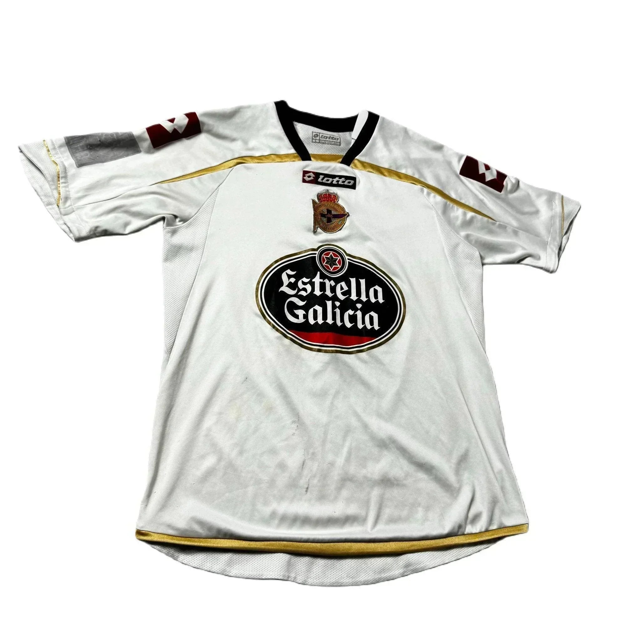 2009 - 10 Deportivo de La Coruna Home Shirt - M