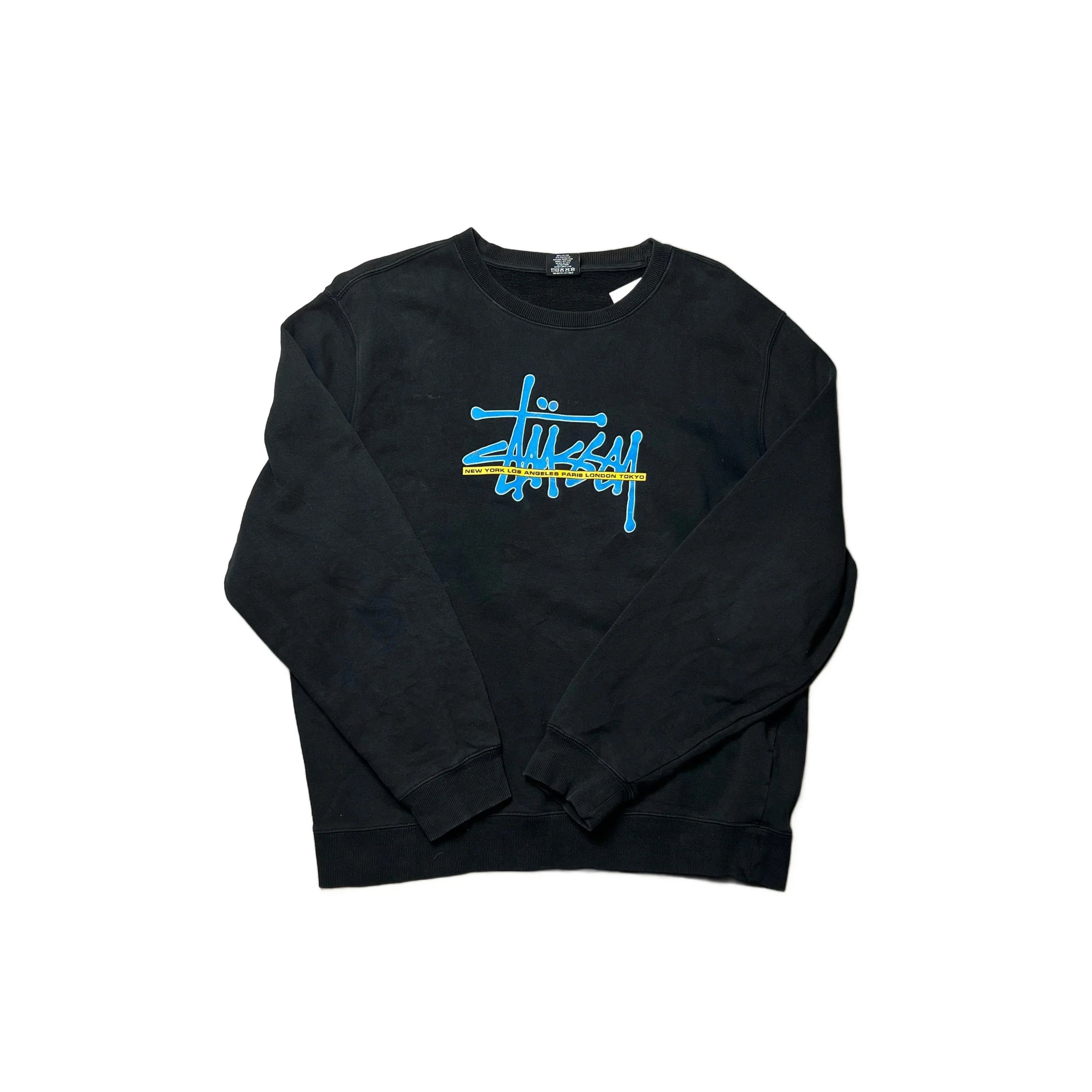 Black Stussy Sweatshirt - L