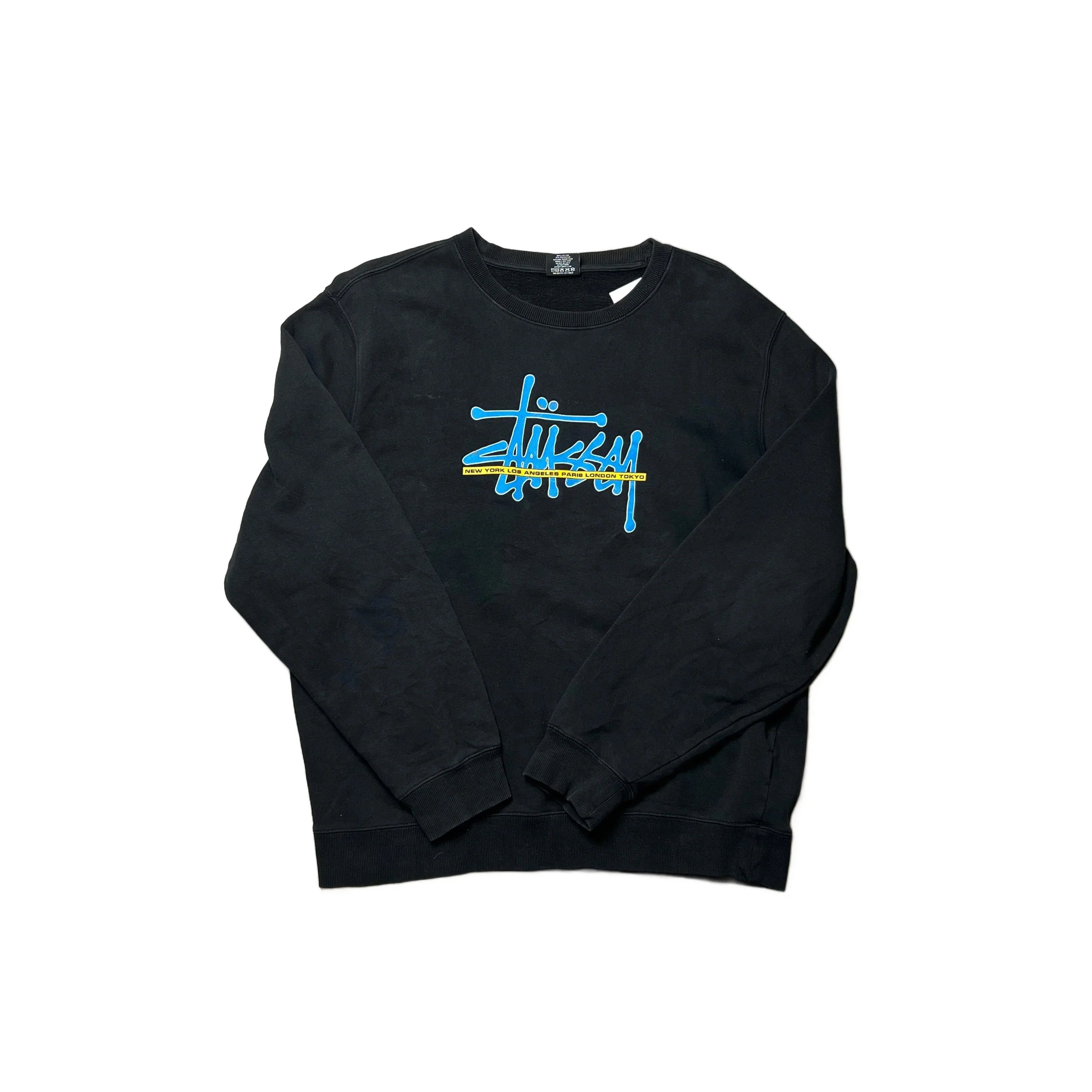 Black Stussy Sweatshirt - L