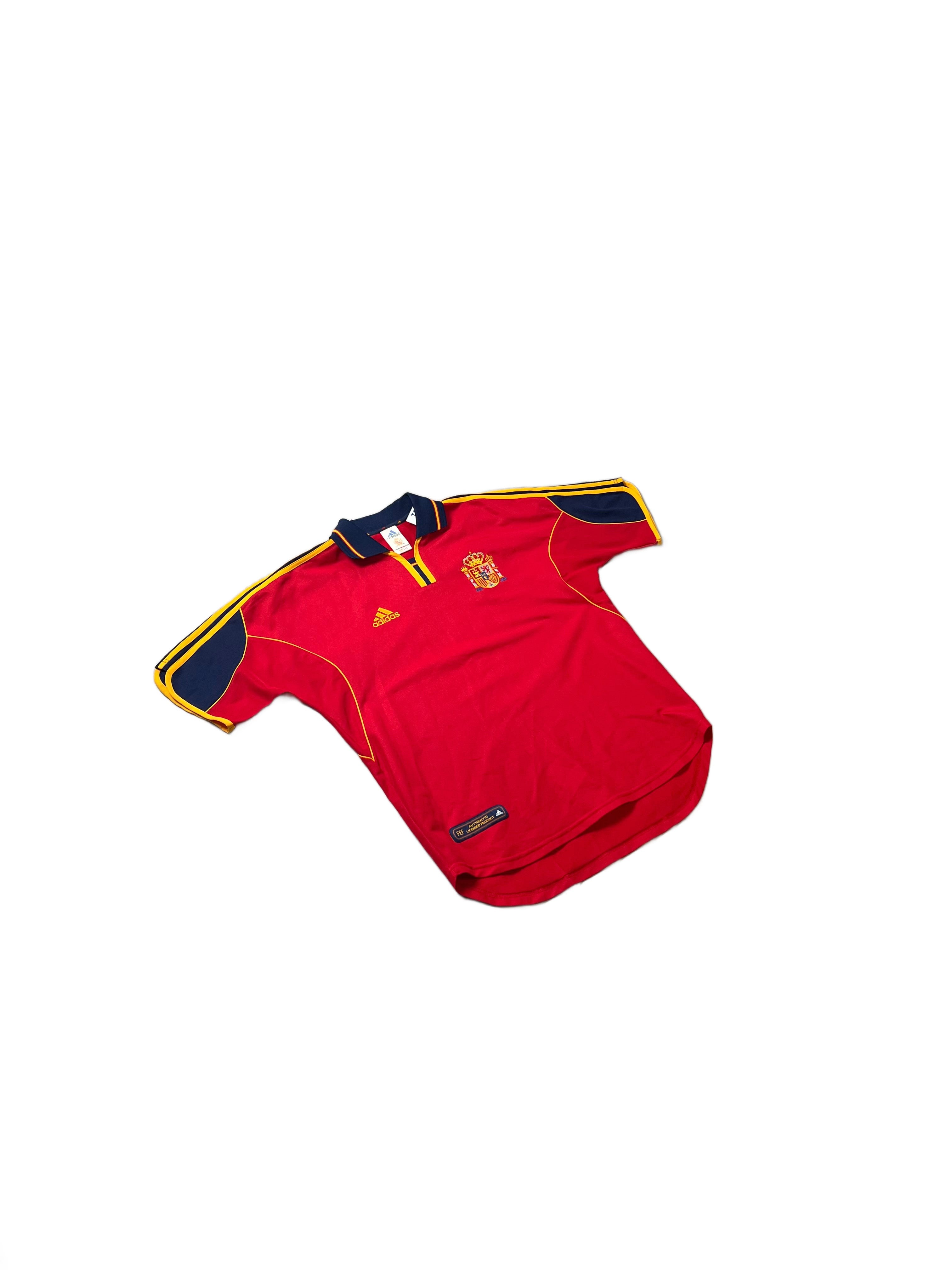 1999 - 00 Spain Home Shirt - M