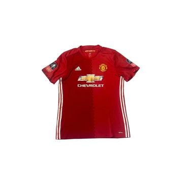 2016 - 17 Manchester United Home 'Ibrahimovic' Shirt - XL