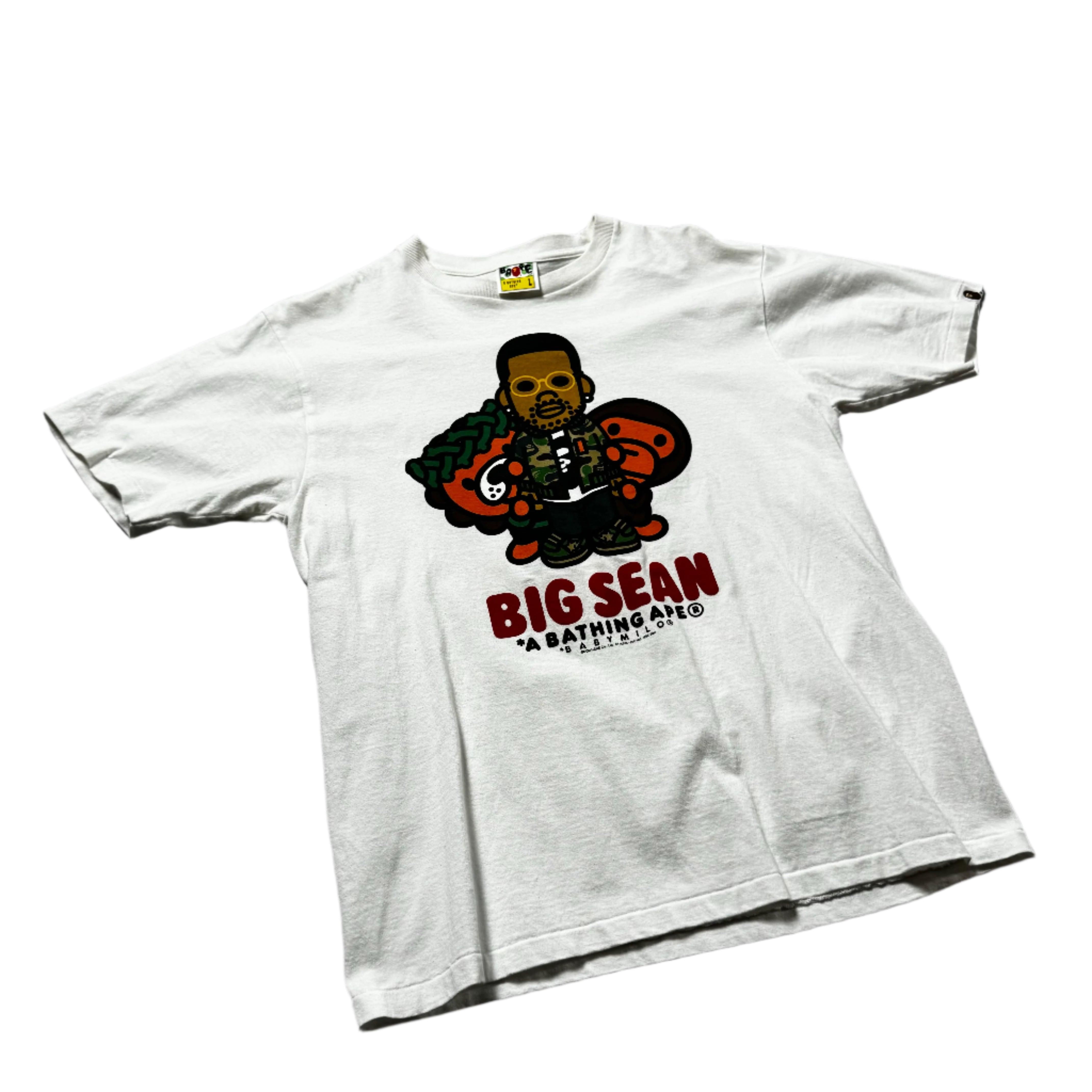 White A Bathing Ape (BAPE) x Big Sean Tee - L