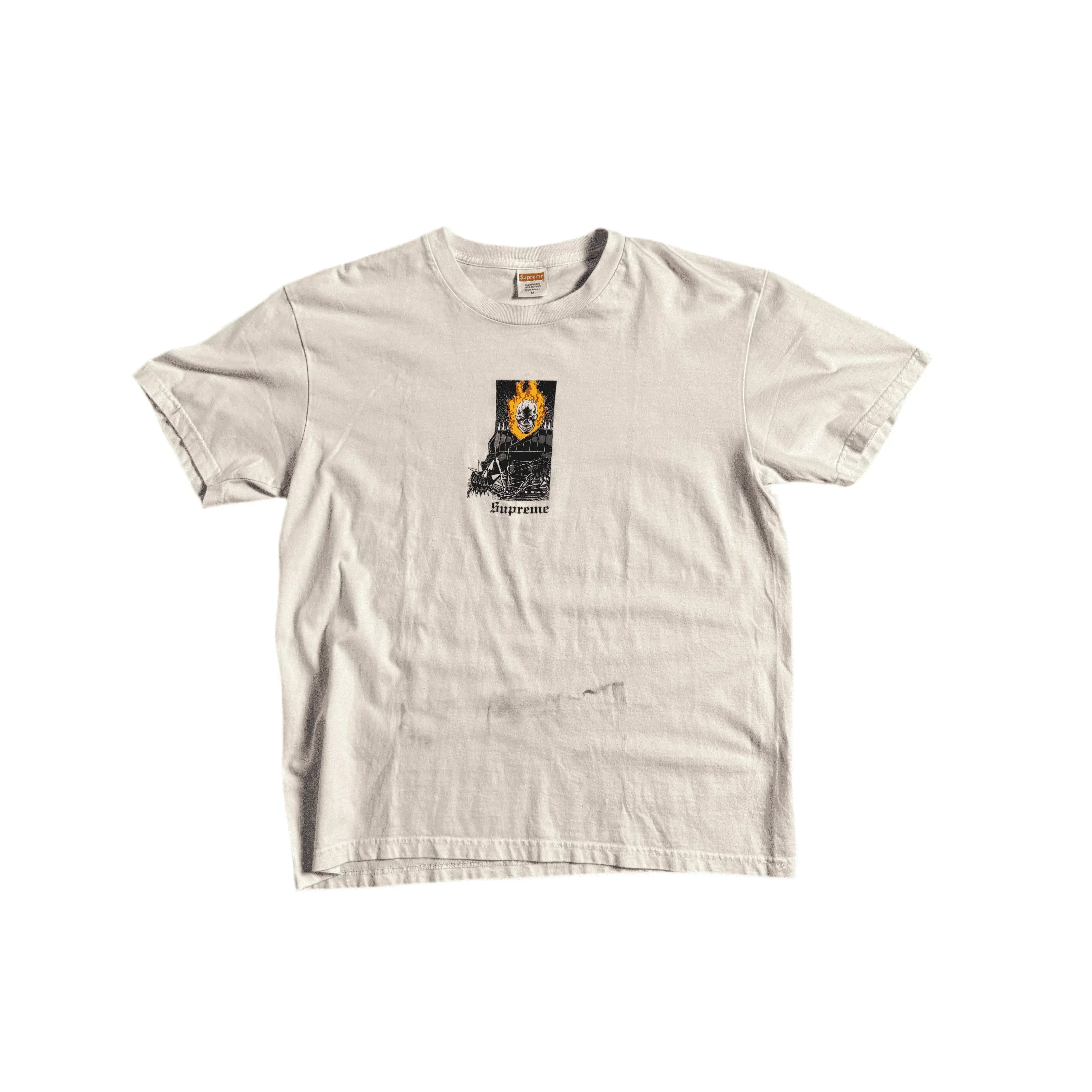 White Supreme Tee - M