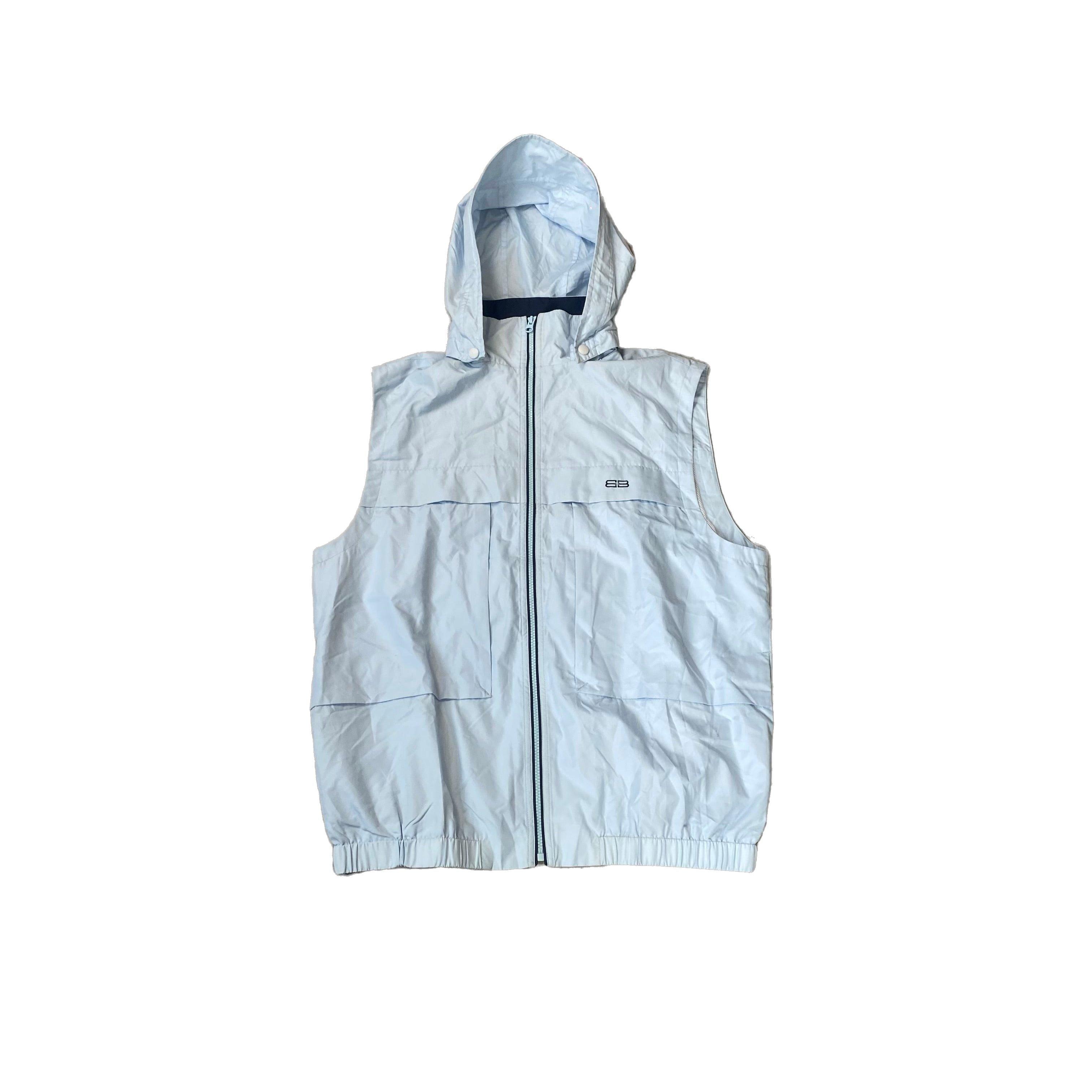 Vintage Light Blue Balenciaga Gilet - XL