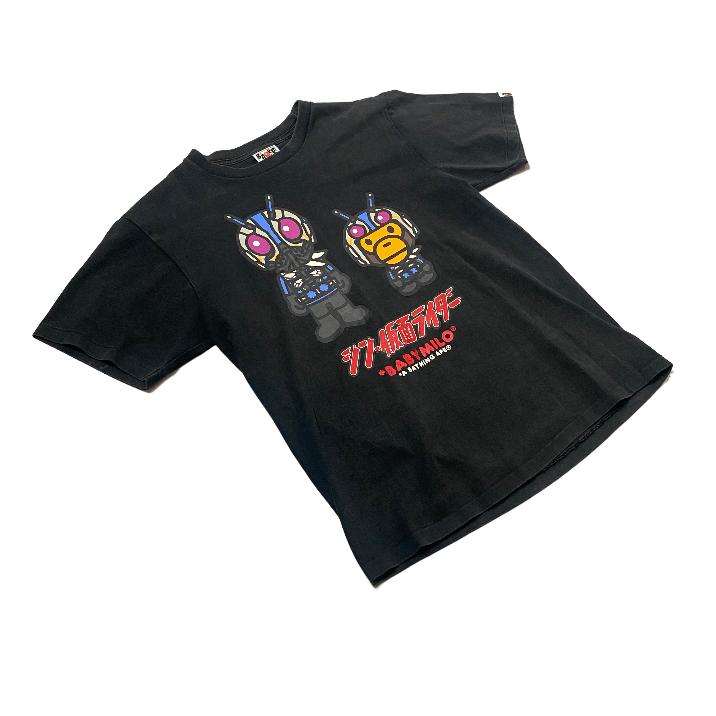 Black A Bathing Ape (BAPE) x Shin Kamen Rider Tee - M