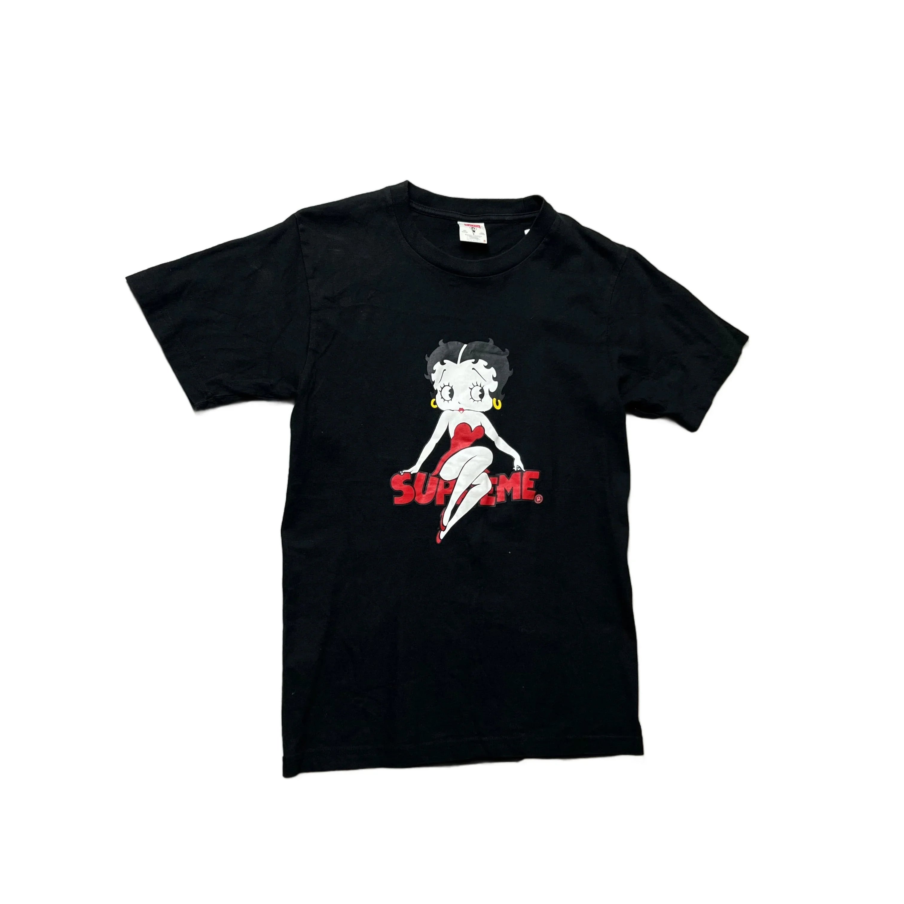Black Supreme Betty Boop Tee - S