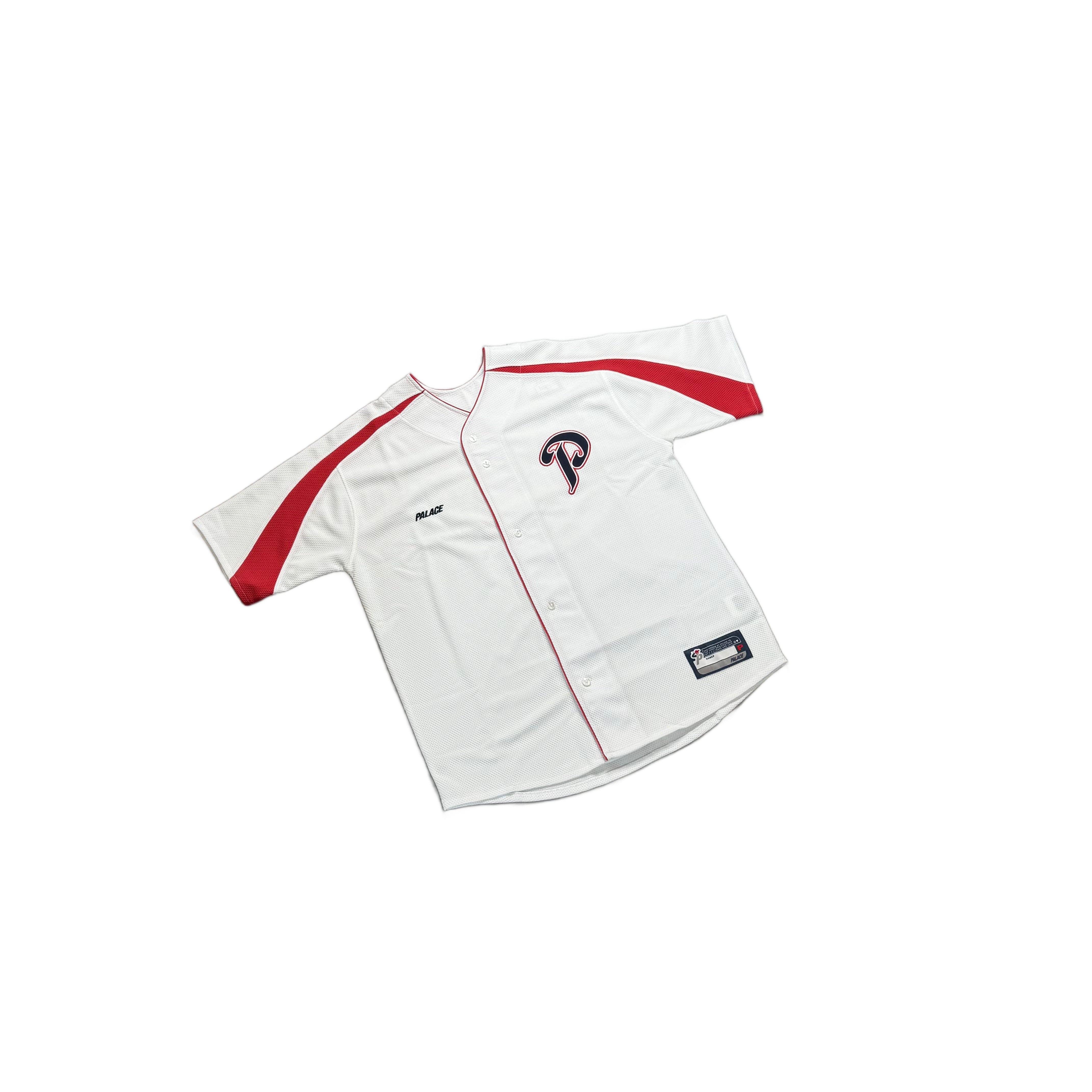 BNWT White Palace Baseball Jersey - M