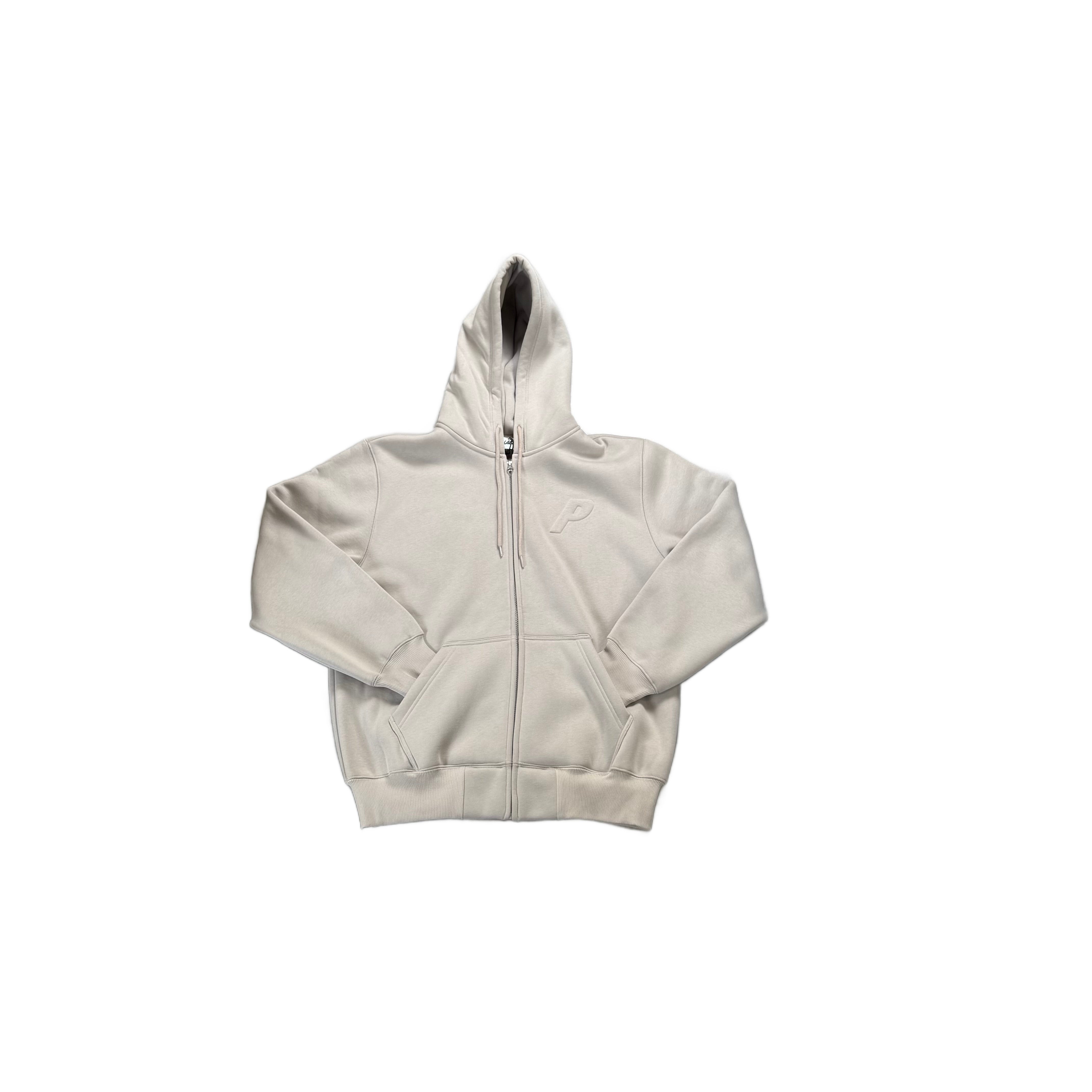 BNWT Grey Palace Zip Up Hoodie - L