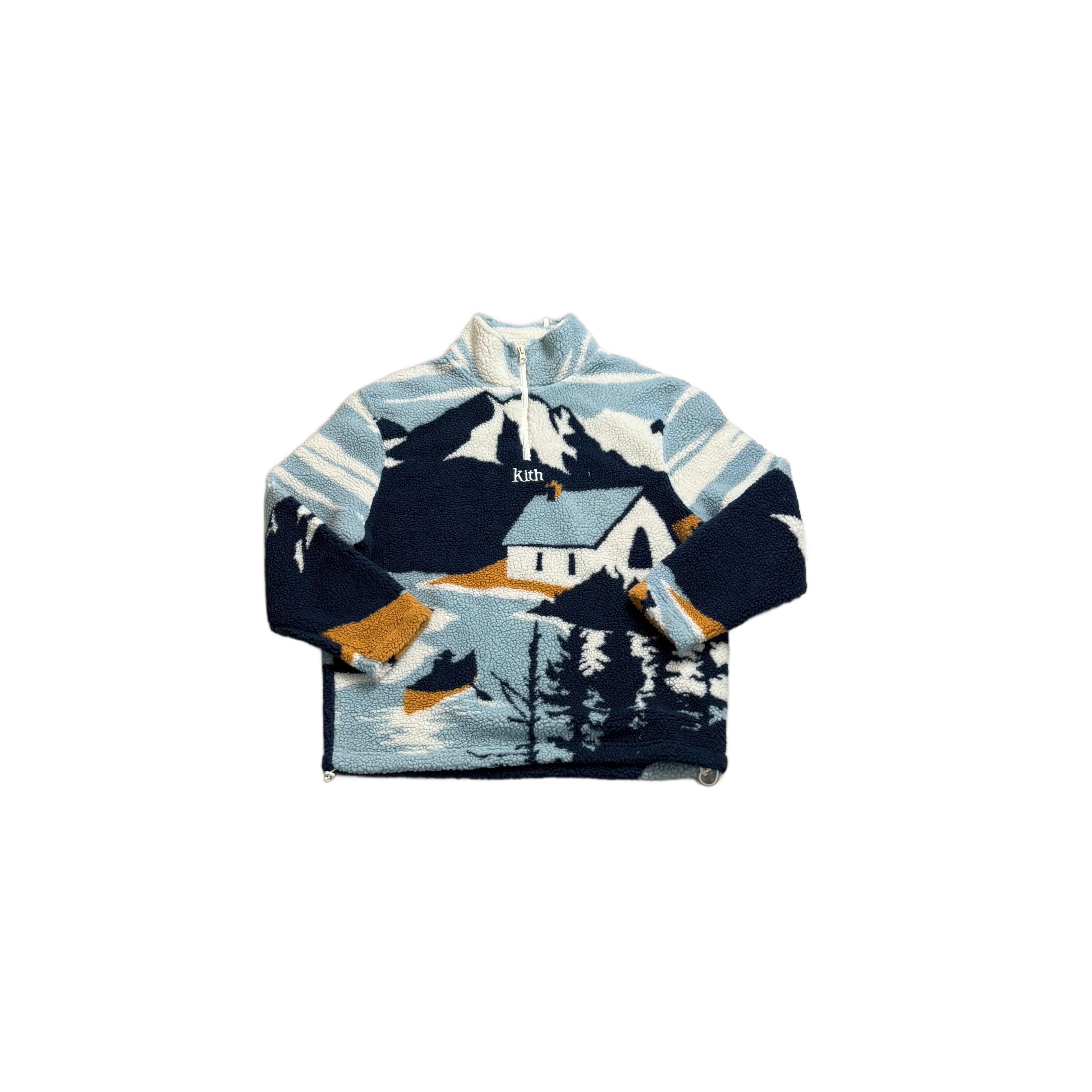 Kith 1/4 Zip Fleece - M