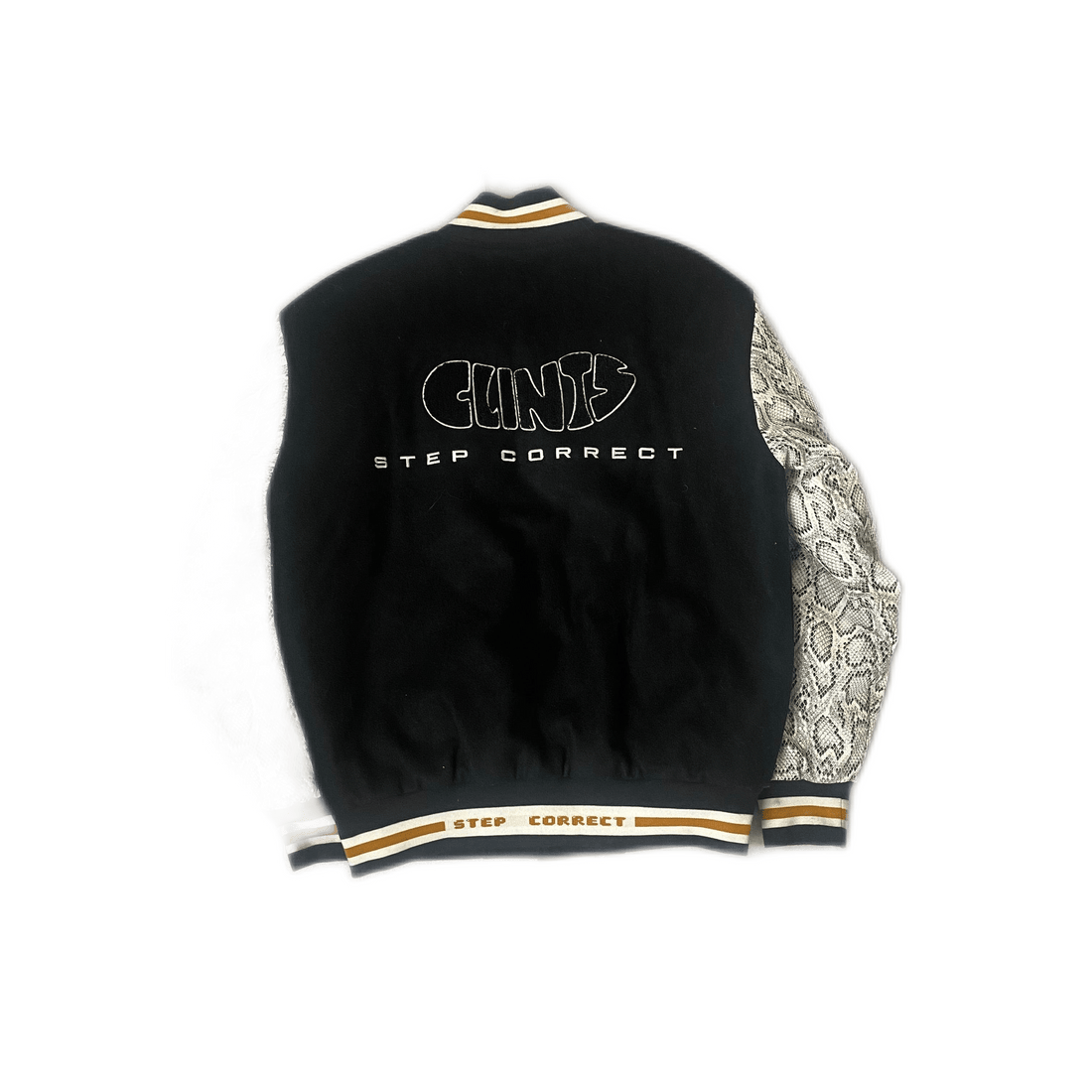 Black Clint's 3 Year Anniversary Varisity Jacket - S