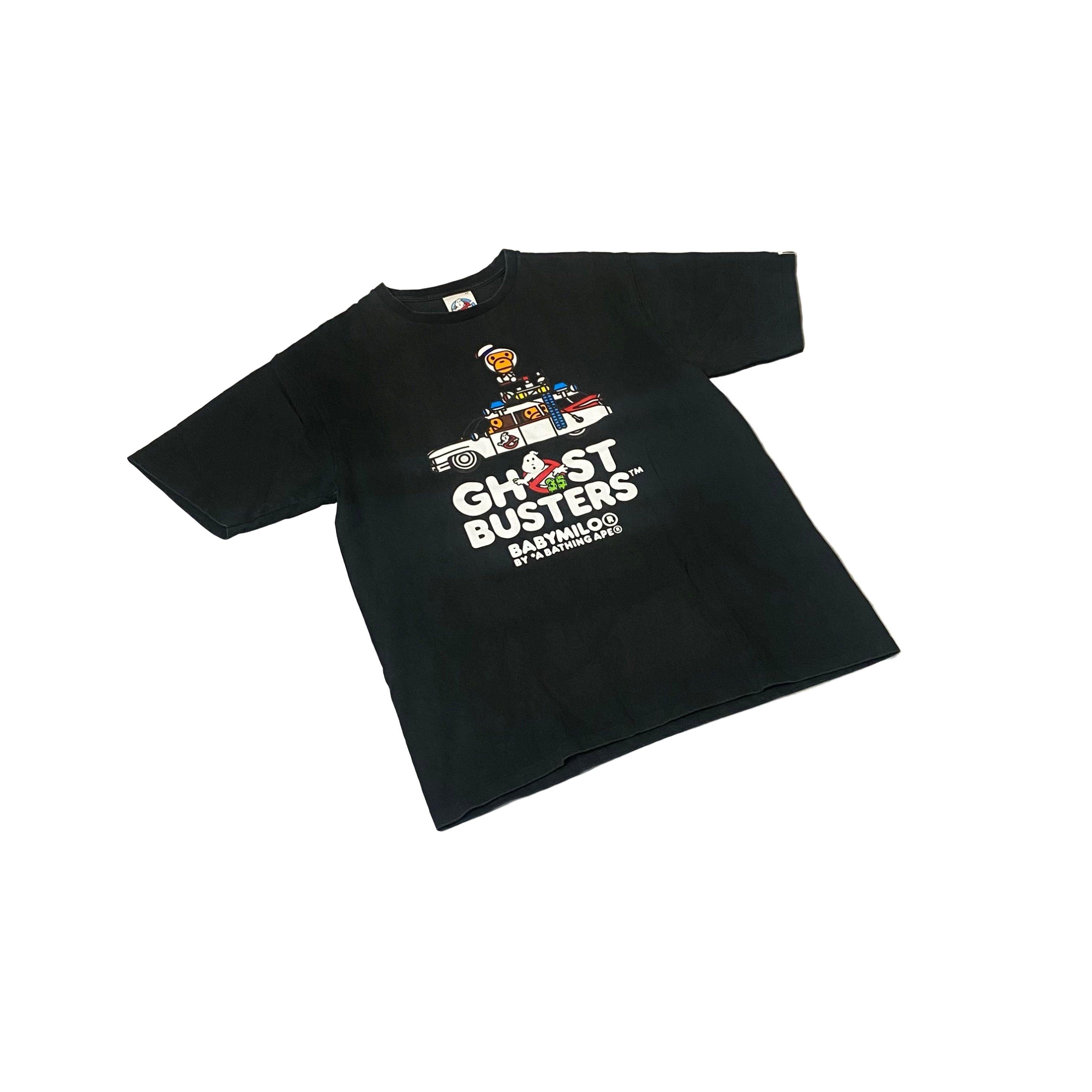 Black A Bathing Ape (BAPE) x Ghostbusters Tee - XL