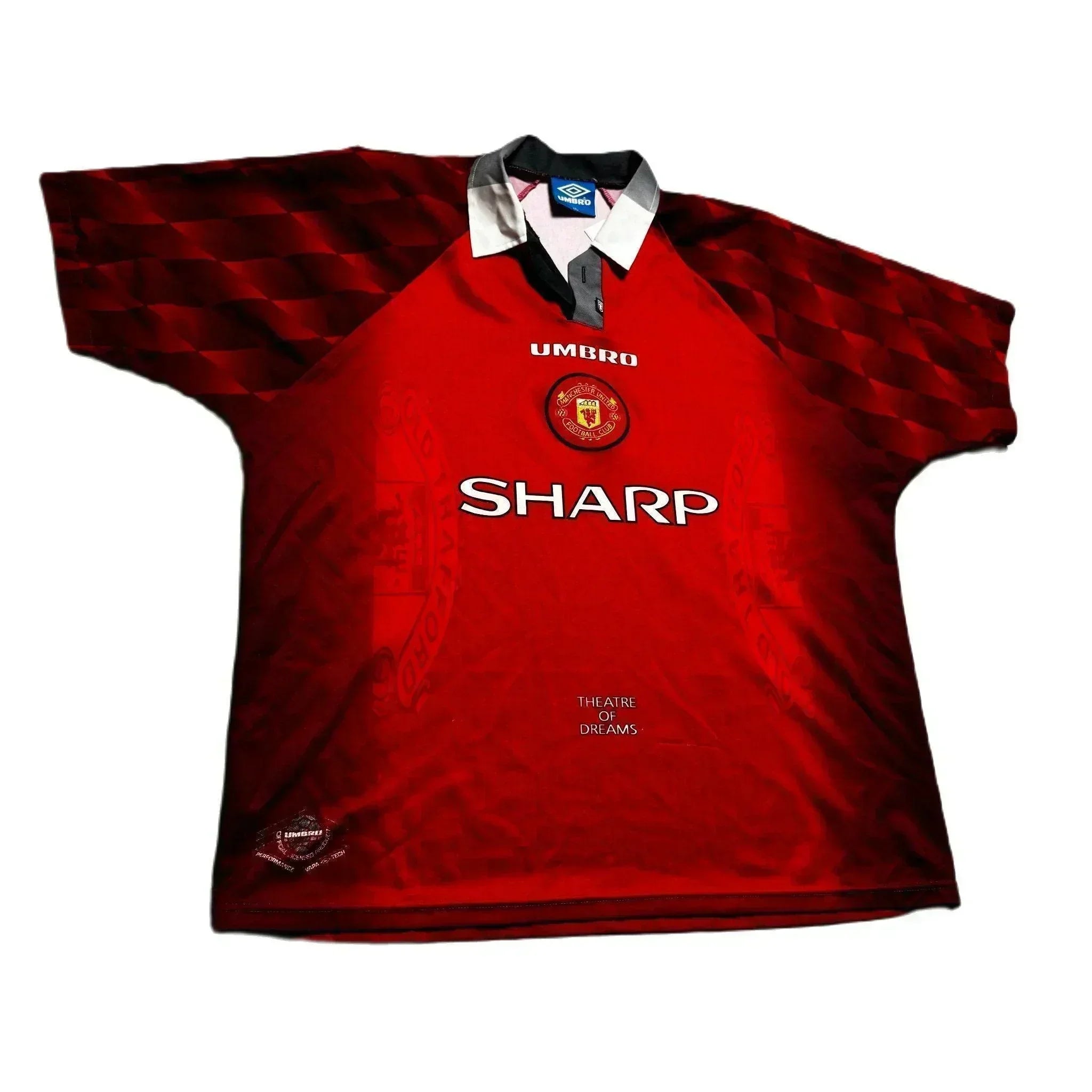 1996 - 98 Manchester United Home Shirt - XXL
