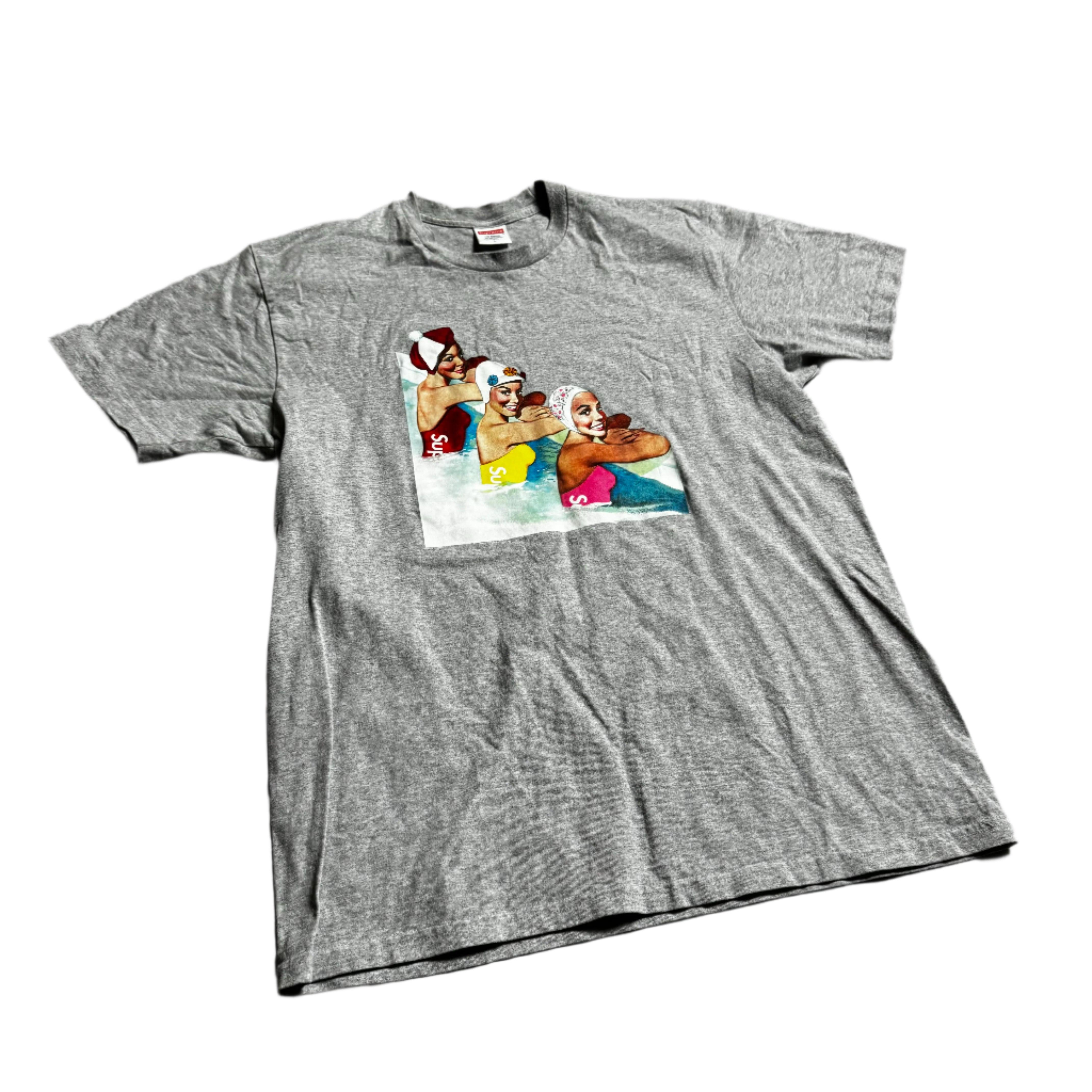 Grey Supreme Tee - L