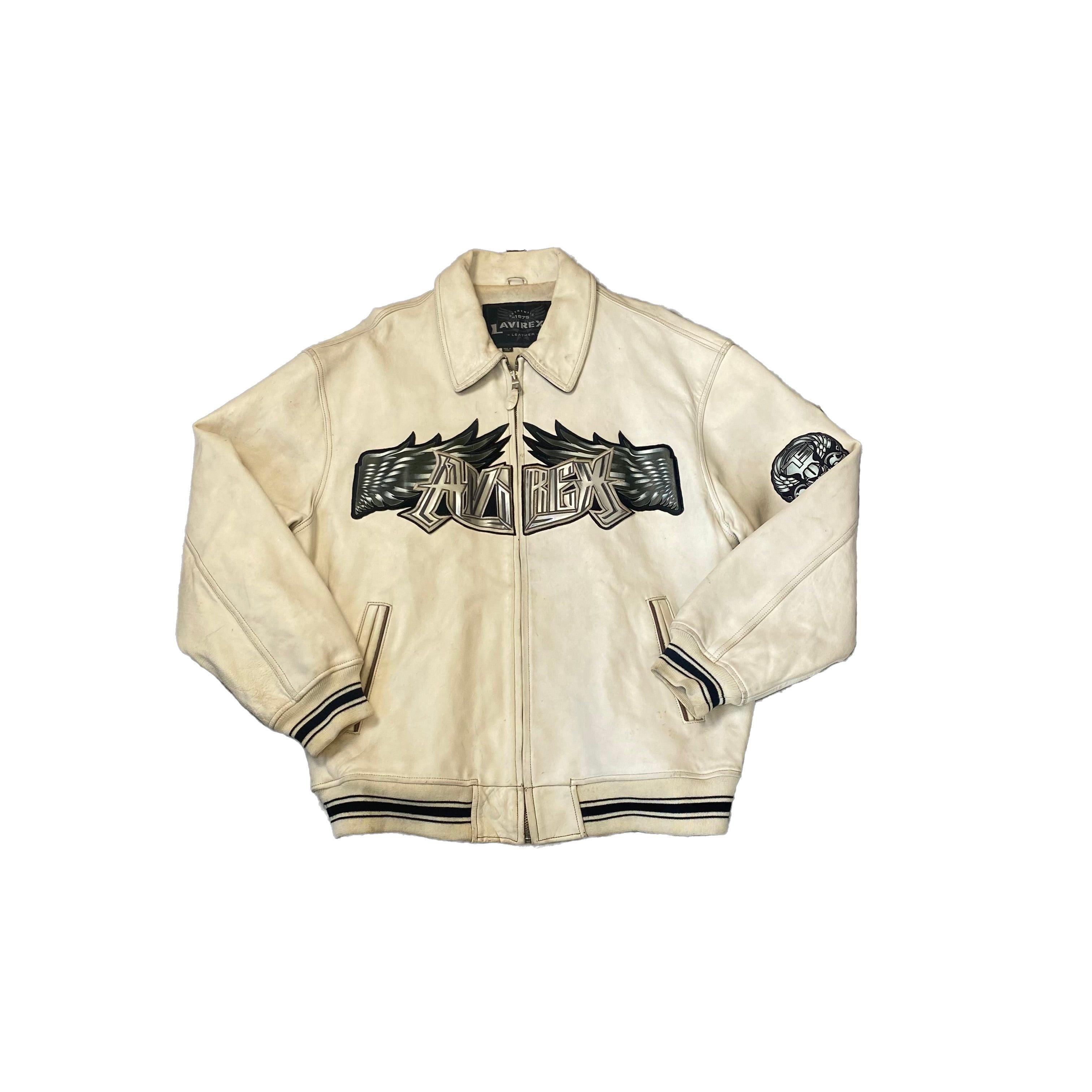 Vintage Avirex Leather Jacket - 4XL