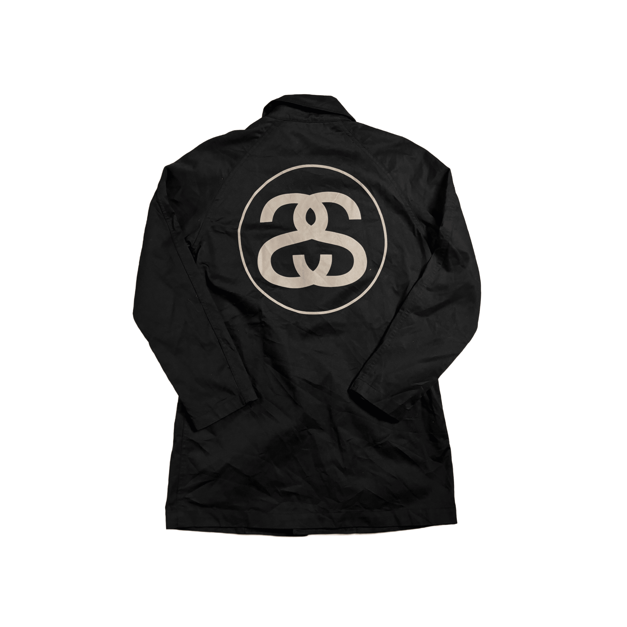 Black Stussy Jacket - L (Recommended Size - M)