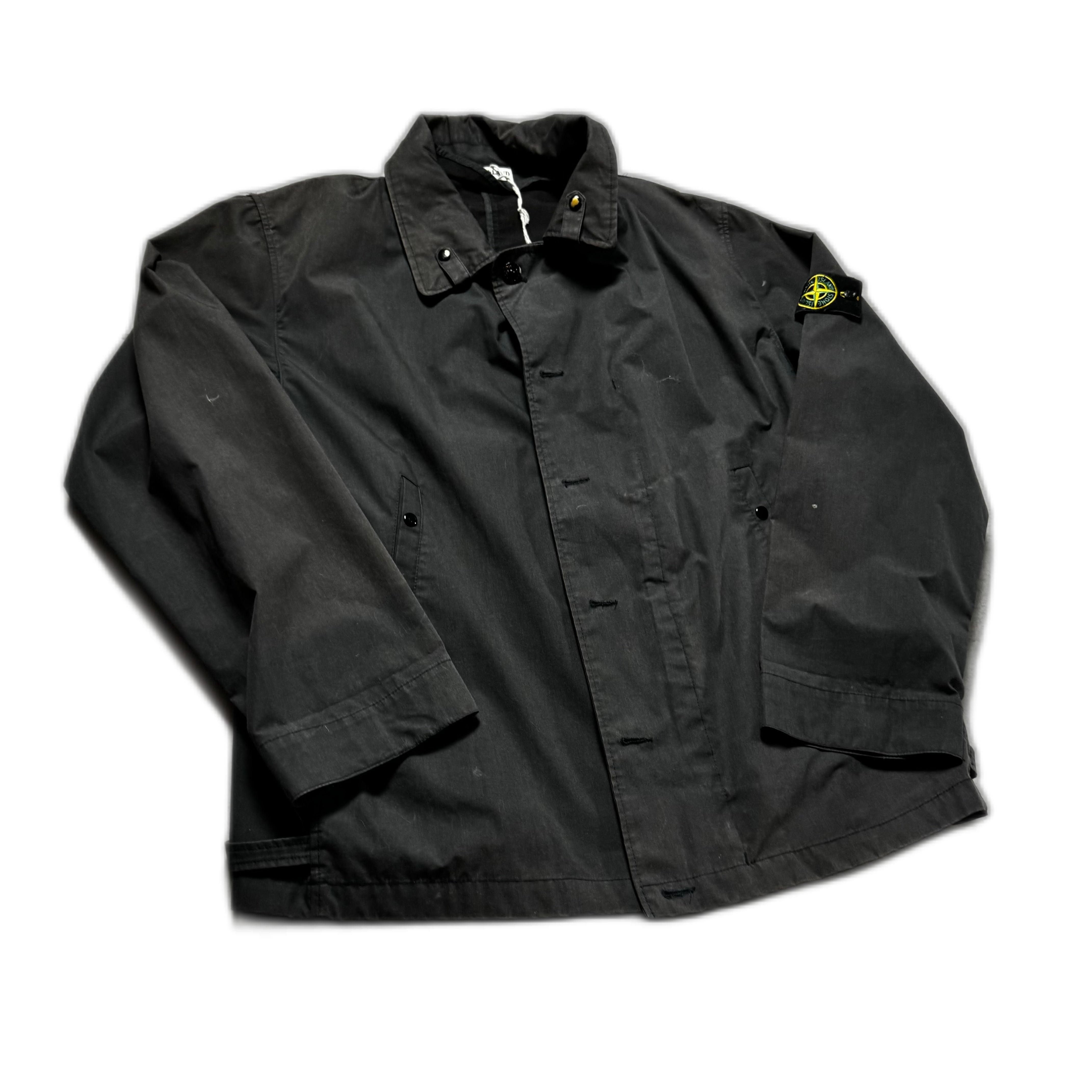 Vintage Black Stone Island Jacket - XL