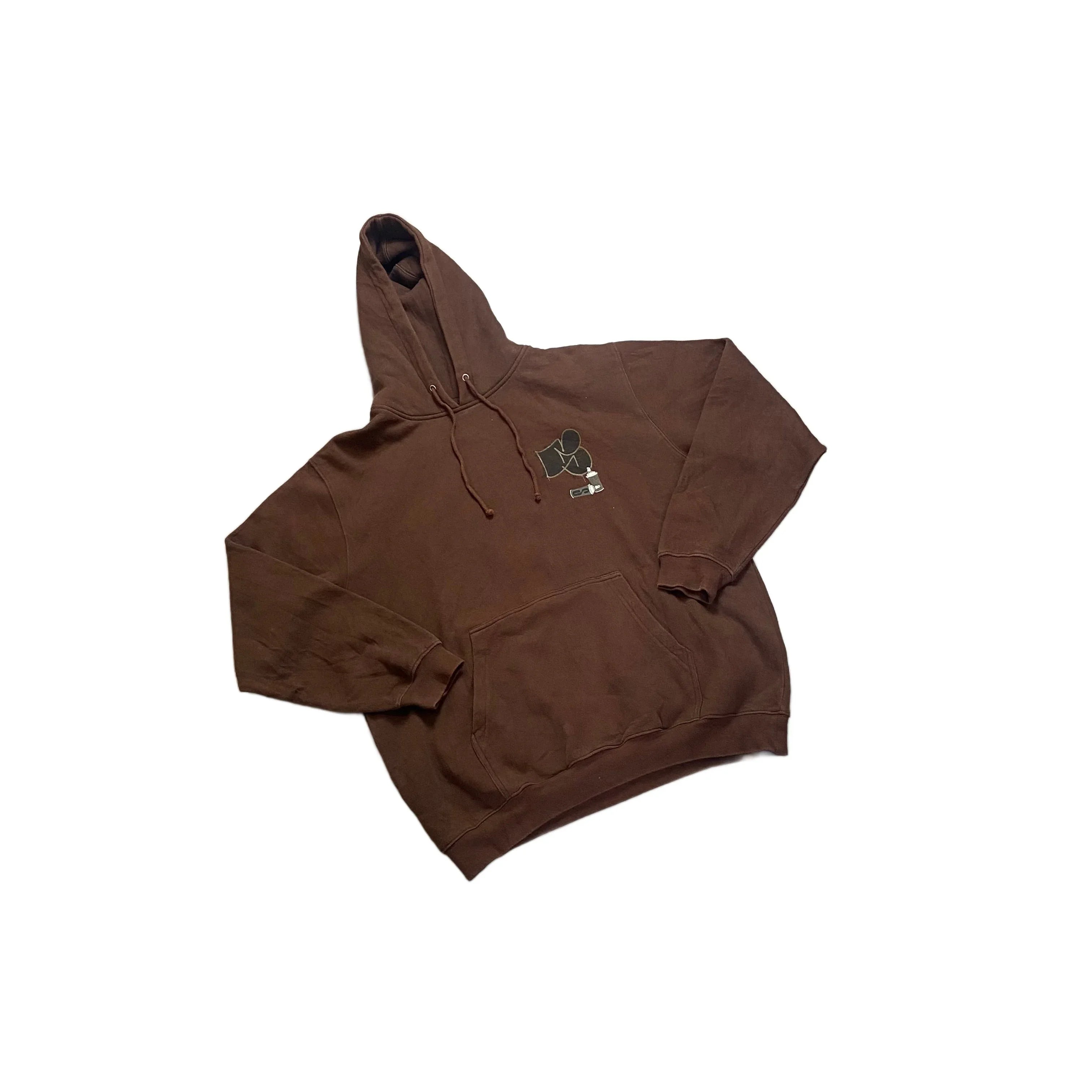 Brown Stussy Hoodie - M