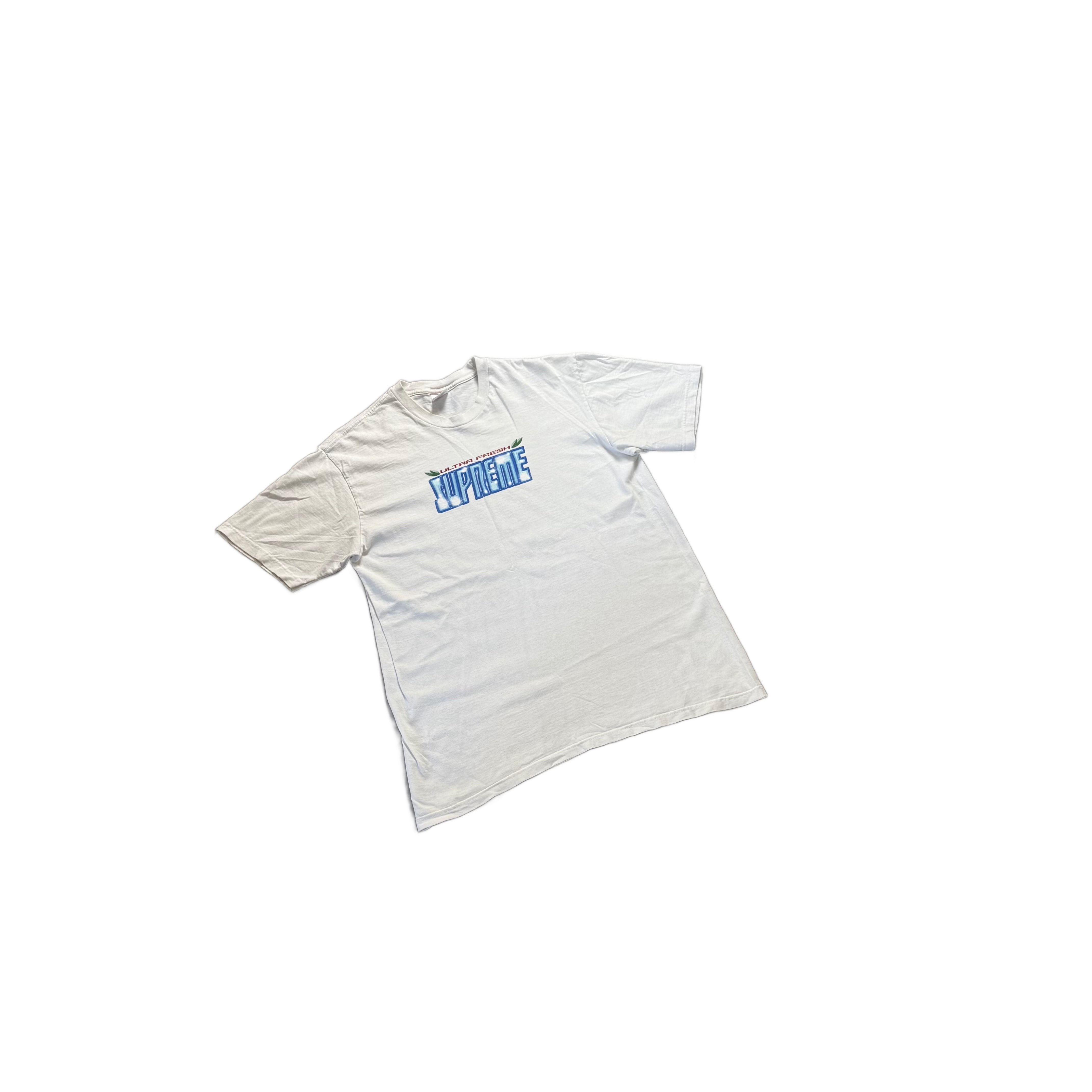 White Supreme Tee - M