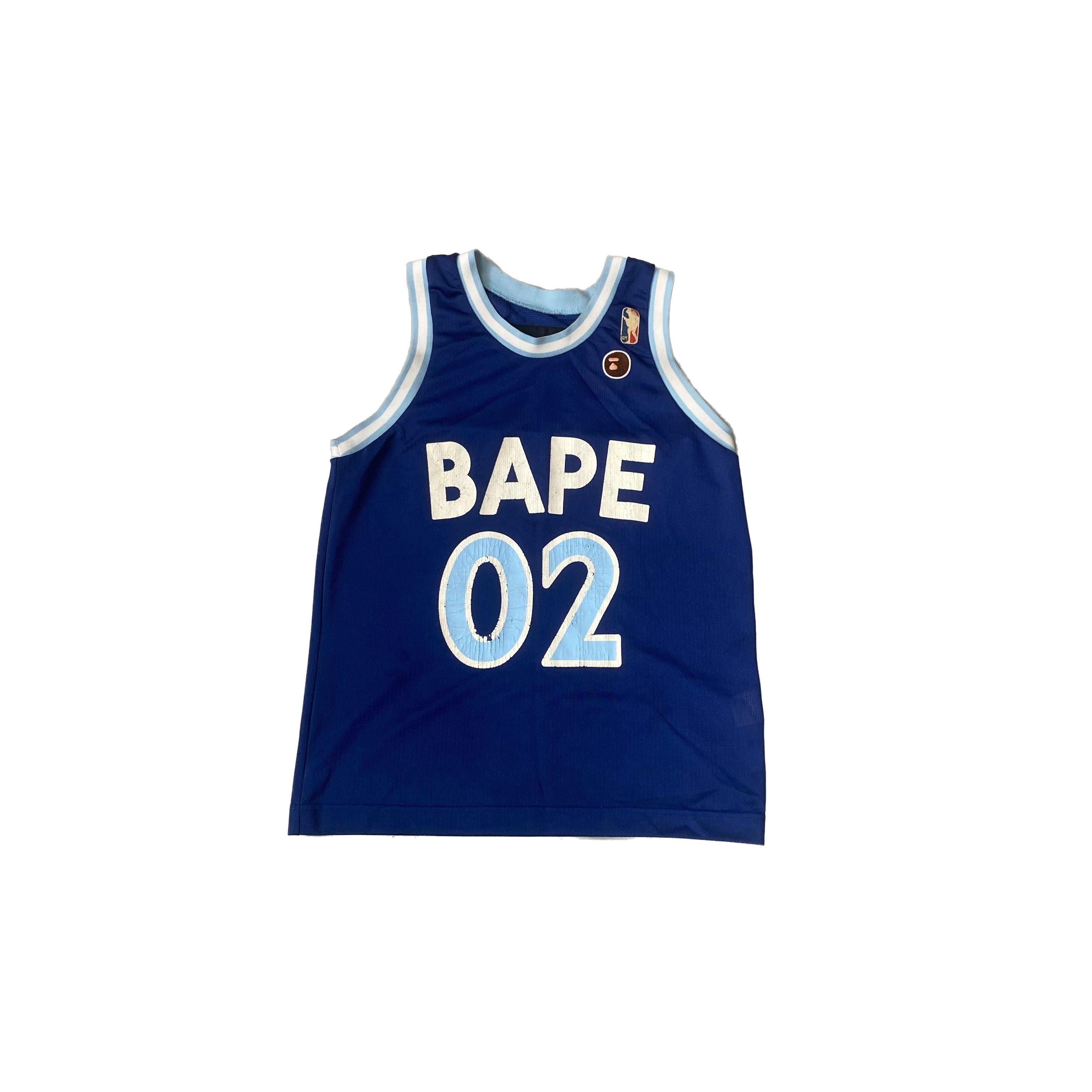 Blue A Bathing Ape (BAPE) Jersey - S