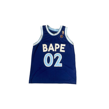Blue A Bathing Ape (BAPE) Jersey - S