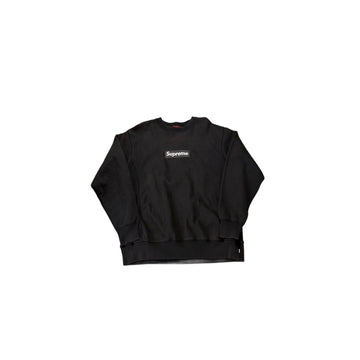 Black Supreme Box Logo Sweatshirt - XL