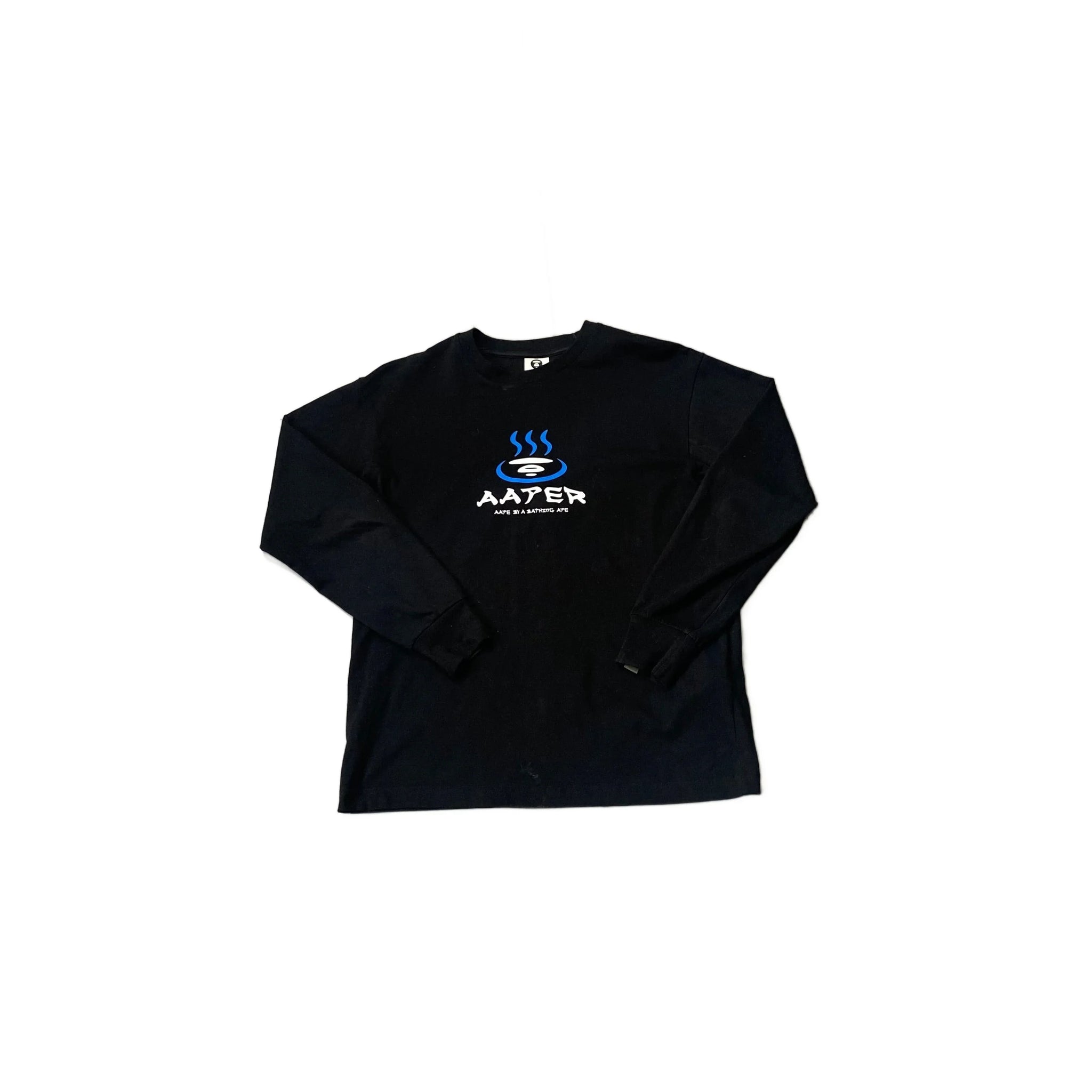 Black A Bathing Ape (BAPE) Long Sleeve Tee - S