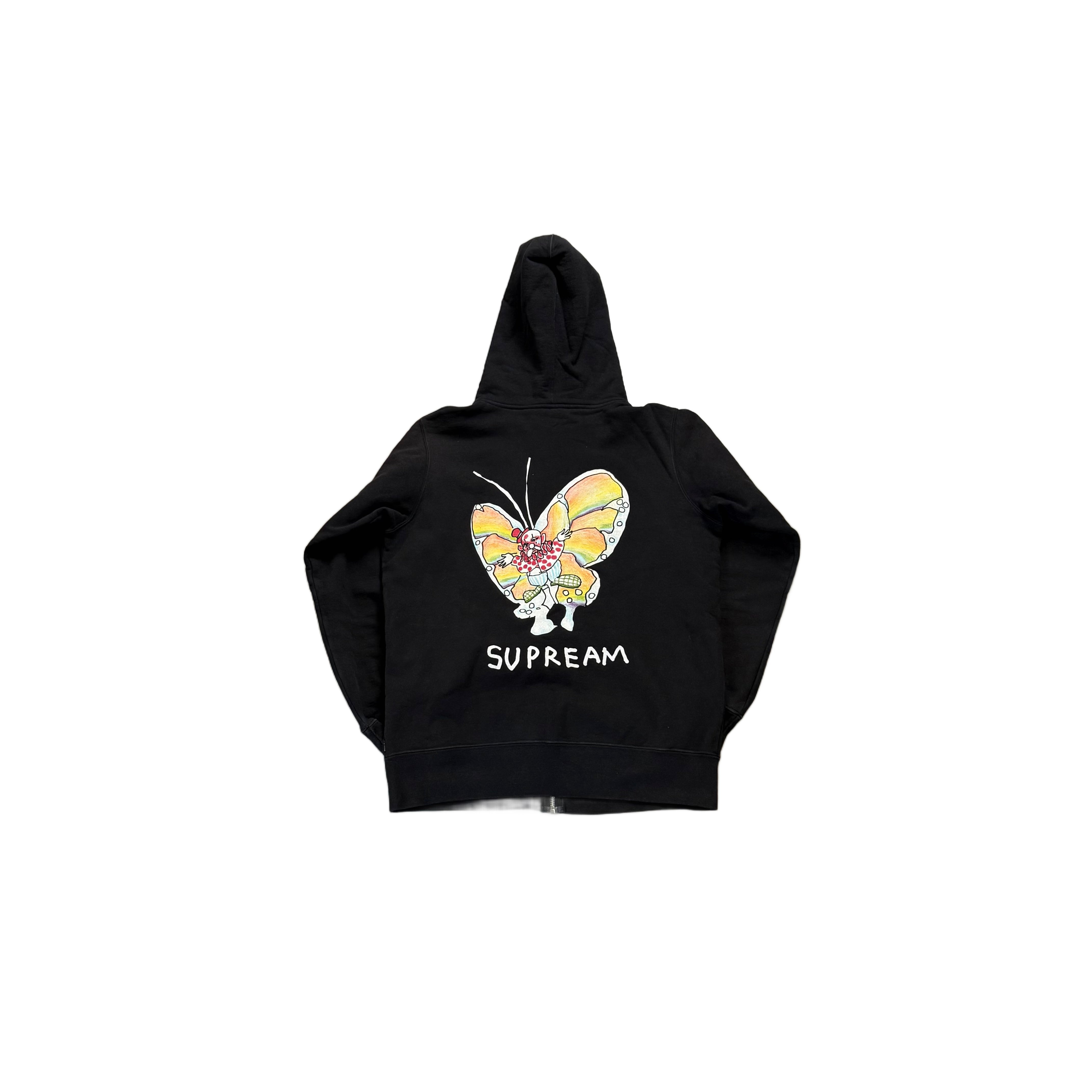 Black Supreme Hoodie - M