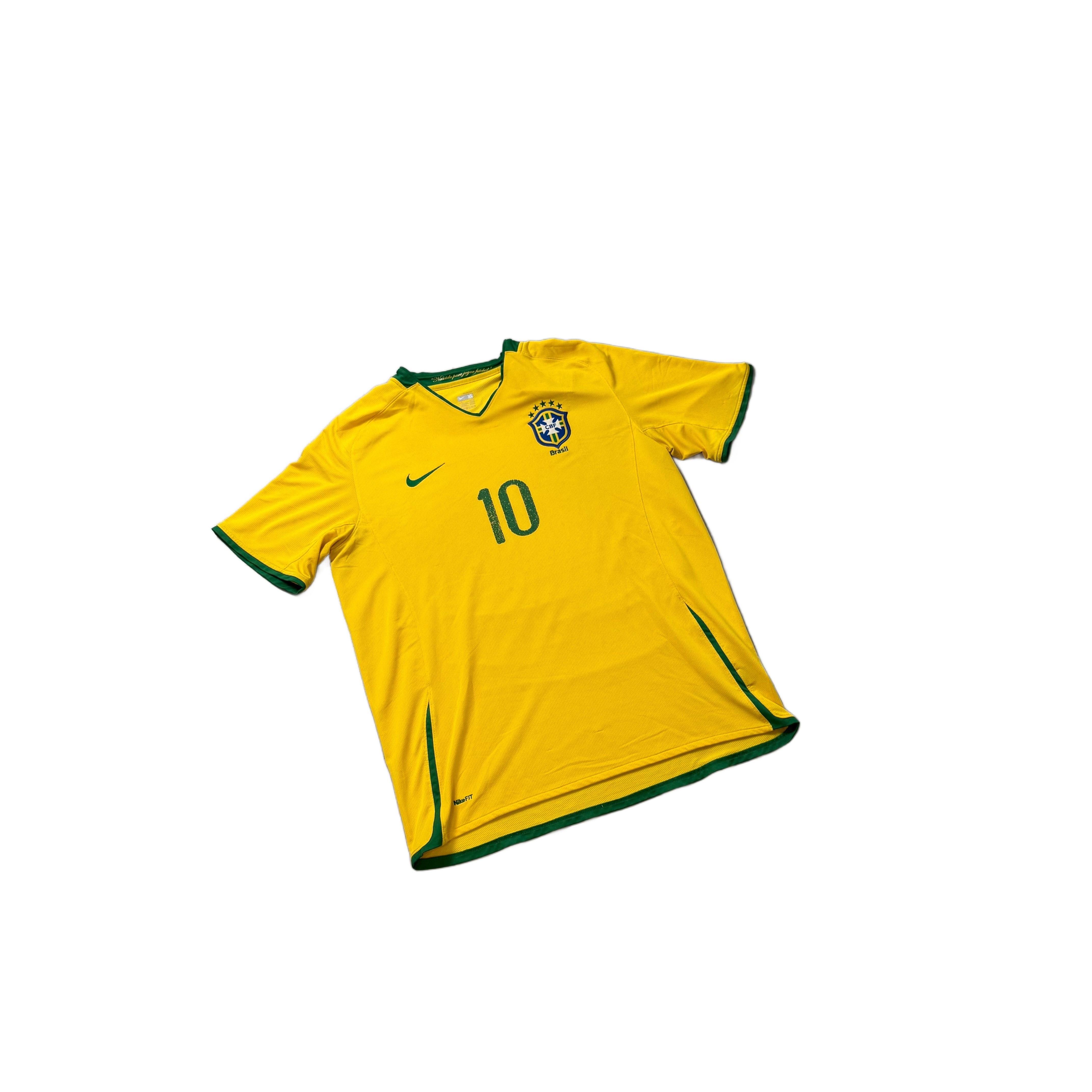 2006 Brazil Home Shirt - XL