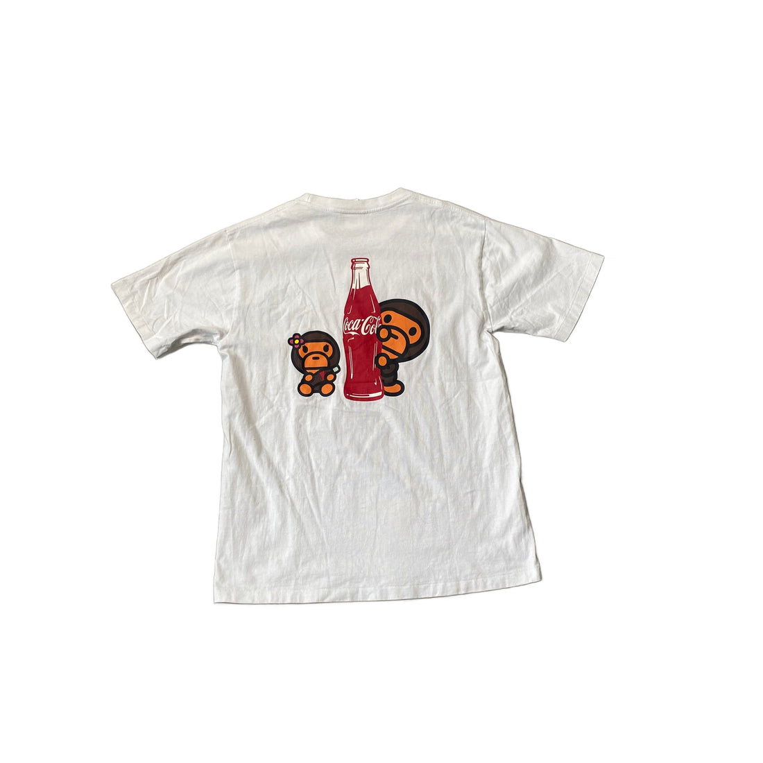 White A Bathing Ape (BAPE) x Coca-Cola Tee - M